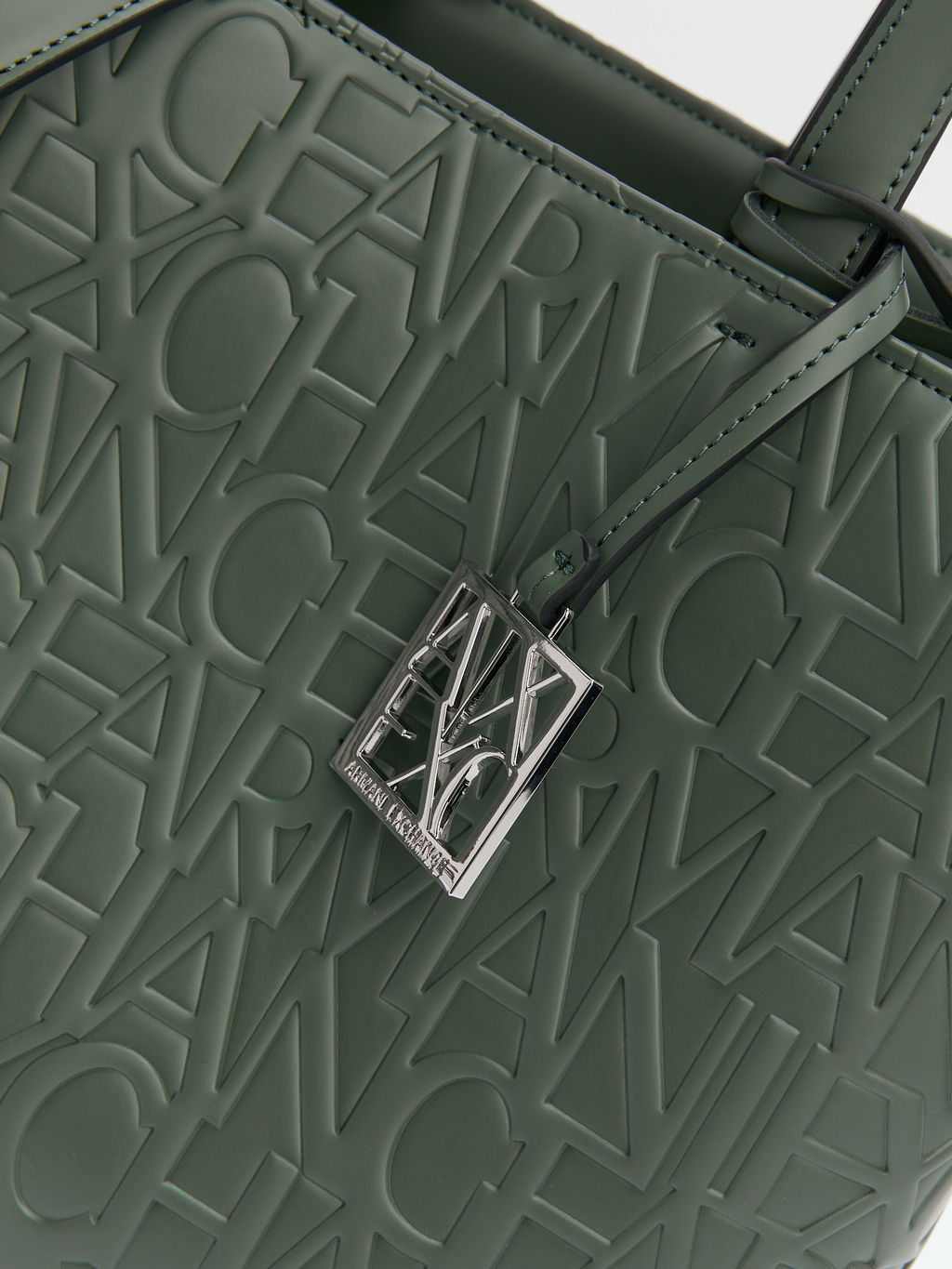Женский тоут ARMANI EXCHANGE LIZ Артикул 4081426, серо-зеленый  фото 3