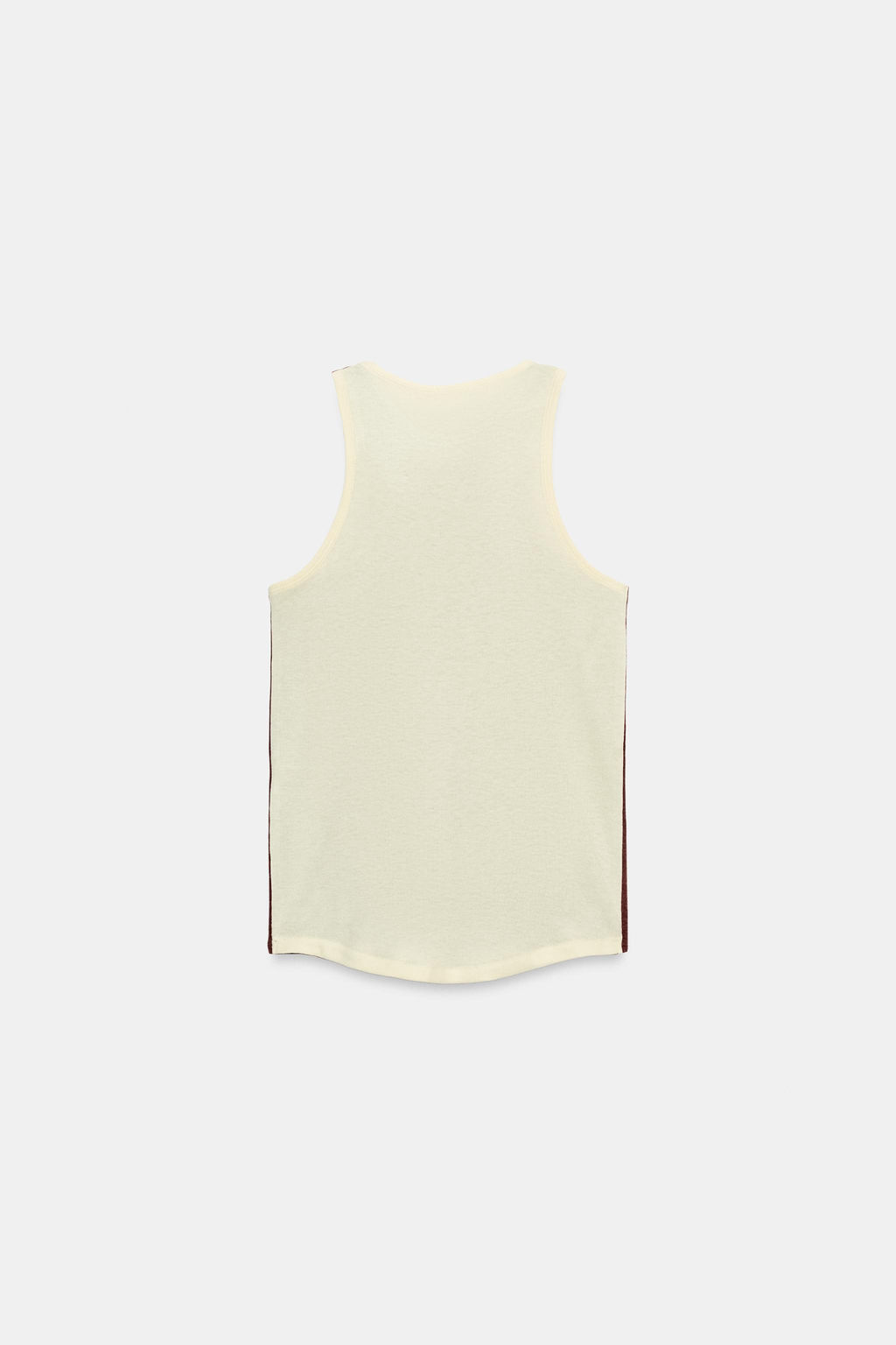 CAMISETA MANGA SISA / blanco-naranja - Zara фото 6