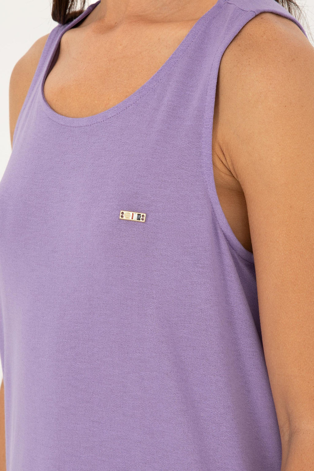 U. S. Polo Assn / Женская сиреневая футболка - U.s. polo assn фото 7