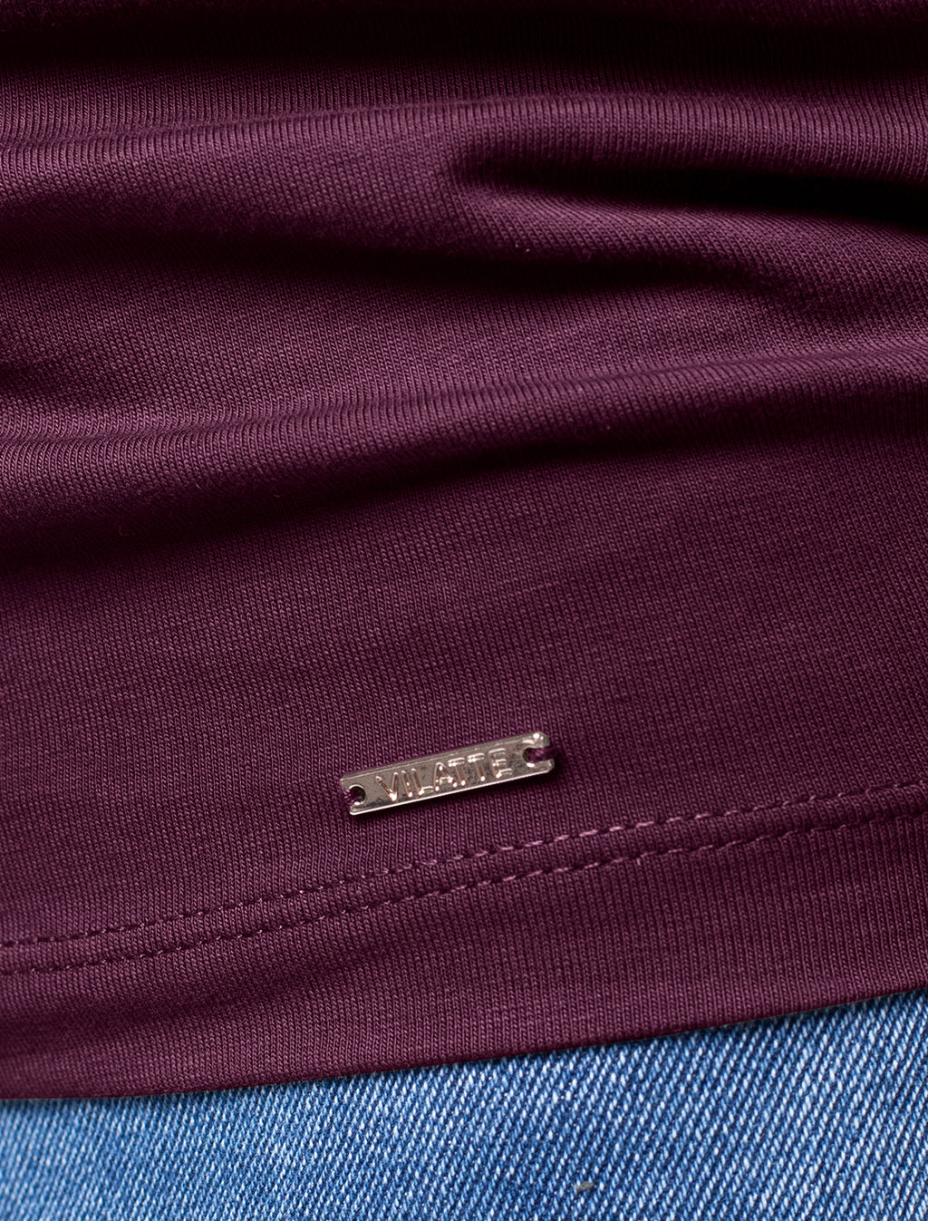 VILATTE / Водолазка из премиального хлопка с эластаном  фото 2