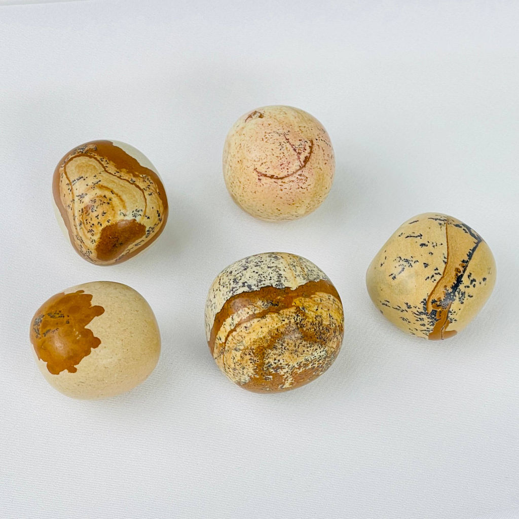 Галтовка из песочной Яшмы (10 шт) - Радуга самоцветов фото 2