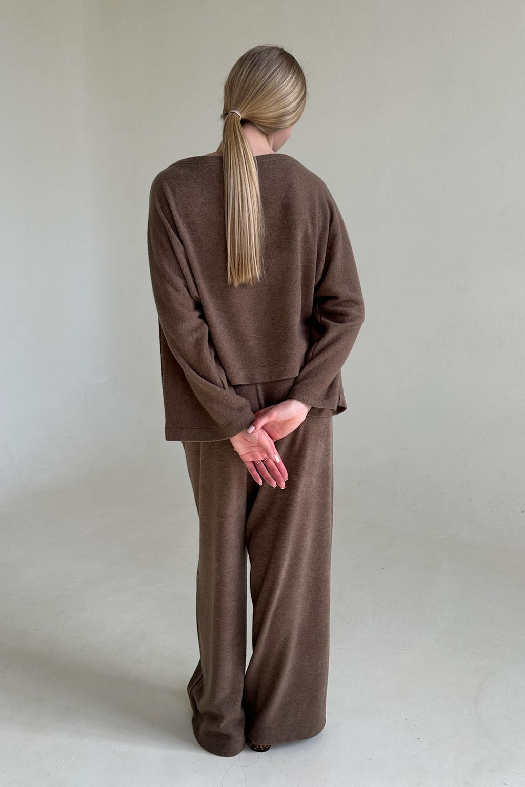 Брюки WOOL042/04/Коричневый - Rise фото 4