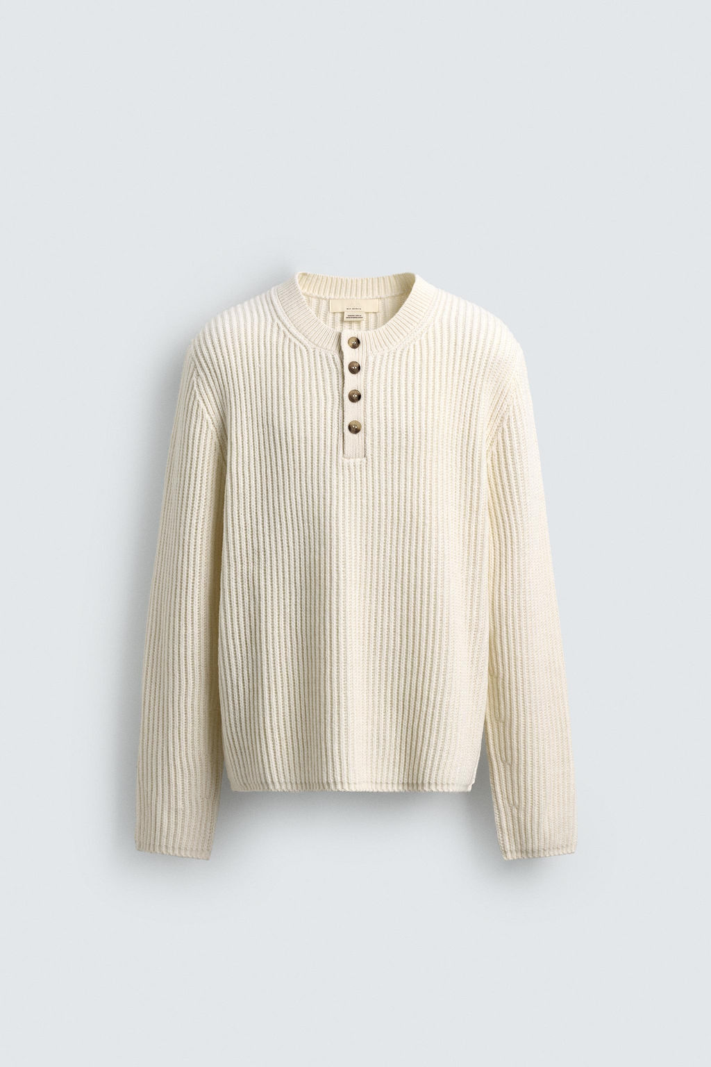 TEXTURED BAKER COLLAR JUMPER - Zara фото 8