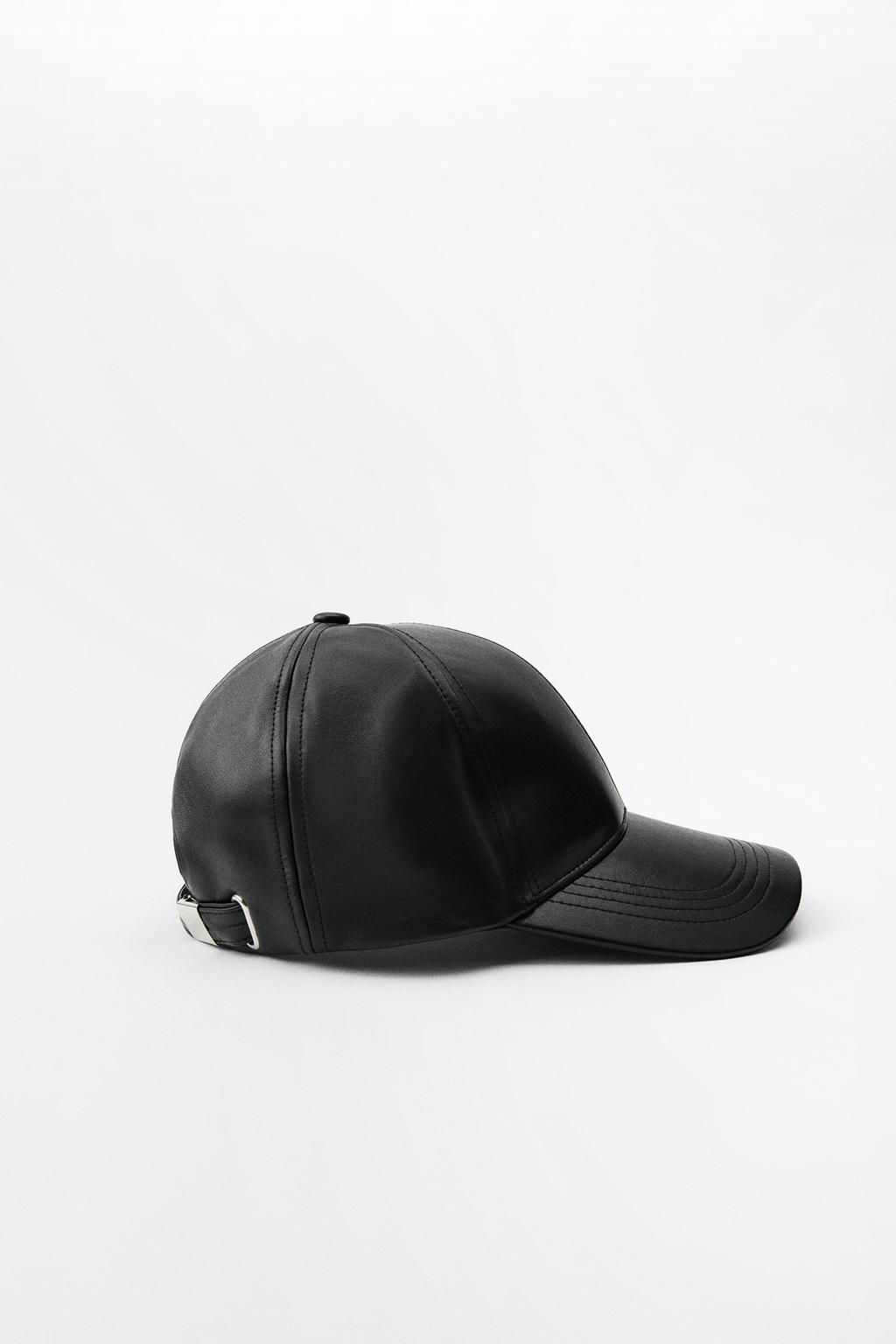 LEATHER CAP - Zara фото 4