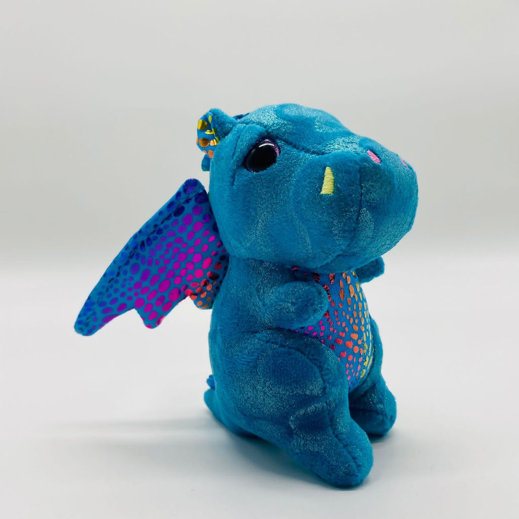 Мягкая игрушка брелок Дино с цветными чешуйками 13 см в ассортименте - Storyland фото 11