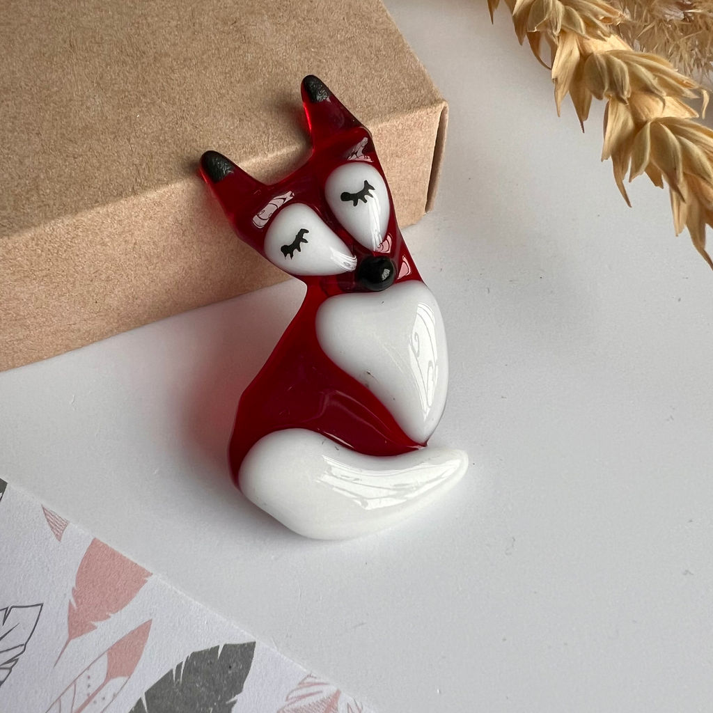 Брошь Лиса - 1 - Стрекоза фото 2