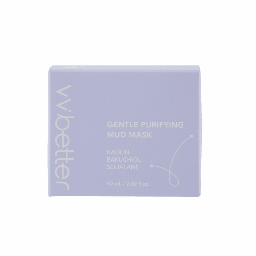 VVbetter Грязевая маска для лица с каолином, бакучиолом и скваланом / Gentle Purifying Mud Mask, 60 мл