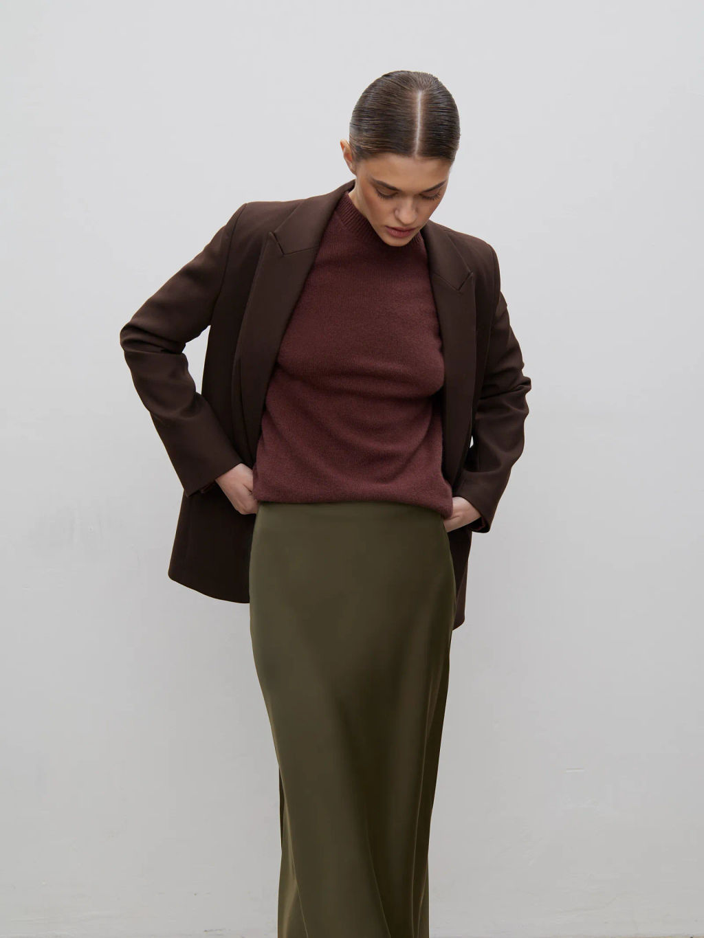 Юбка а-силуэта цвет S968/hannah - Emka фото 2