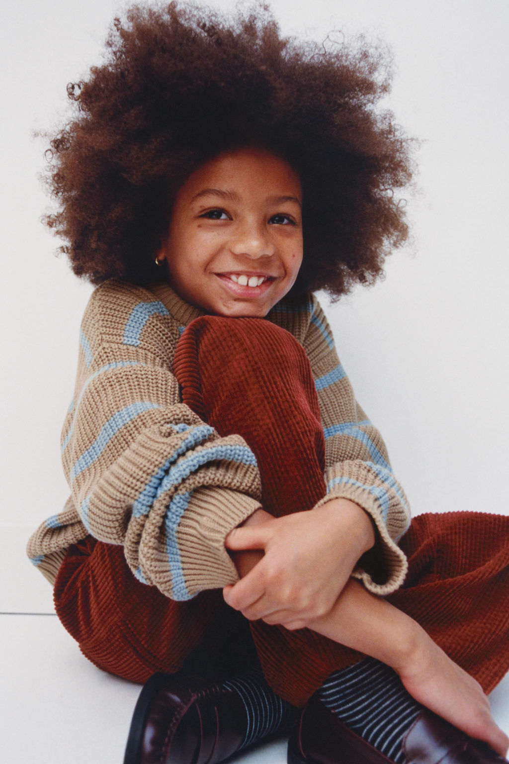 STRIPED KNIT JUMPER - Zara фото 9