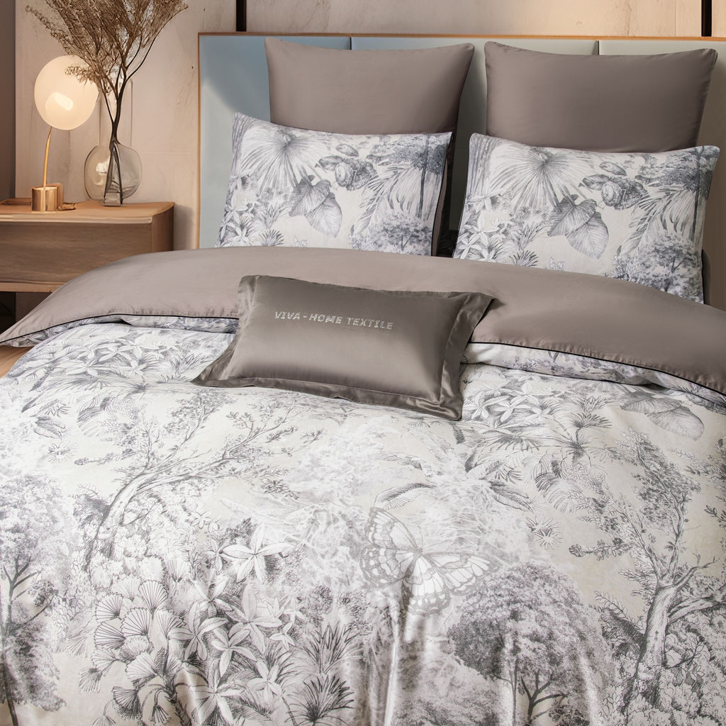 Комплект постельного белья Сатин Премиум на резинке CPAR052 180*200*30;160*200*30;140*200*30 Евро 4 Наволочки