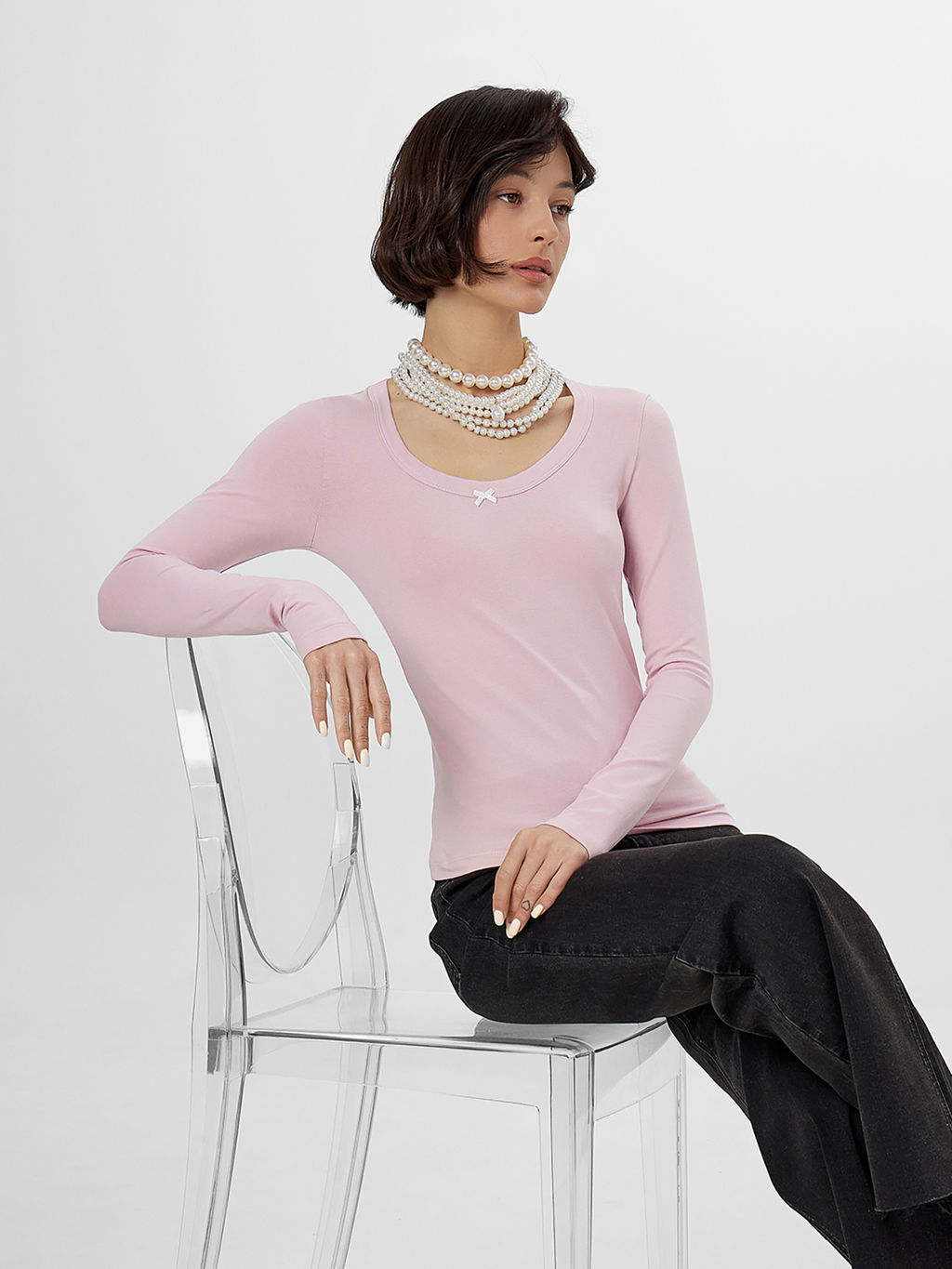 Свитшот Mark Formelle розовый хлопок с эластаном  фото 6