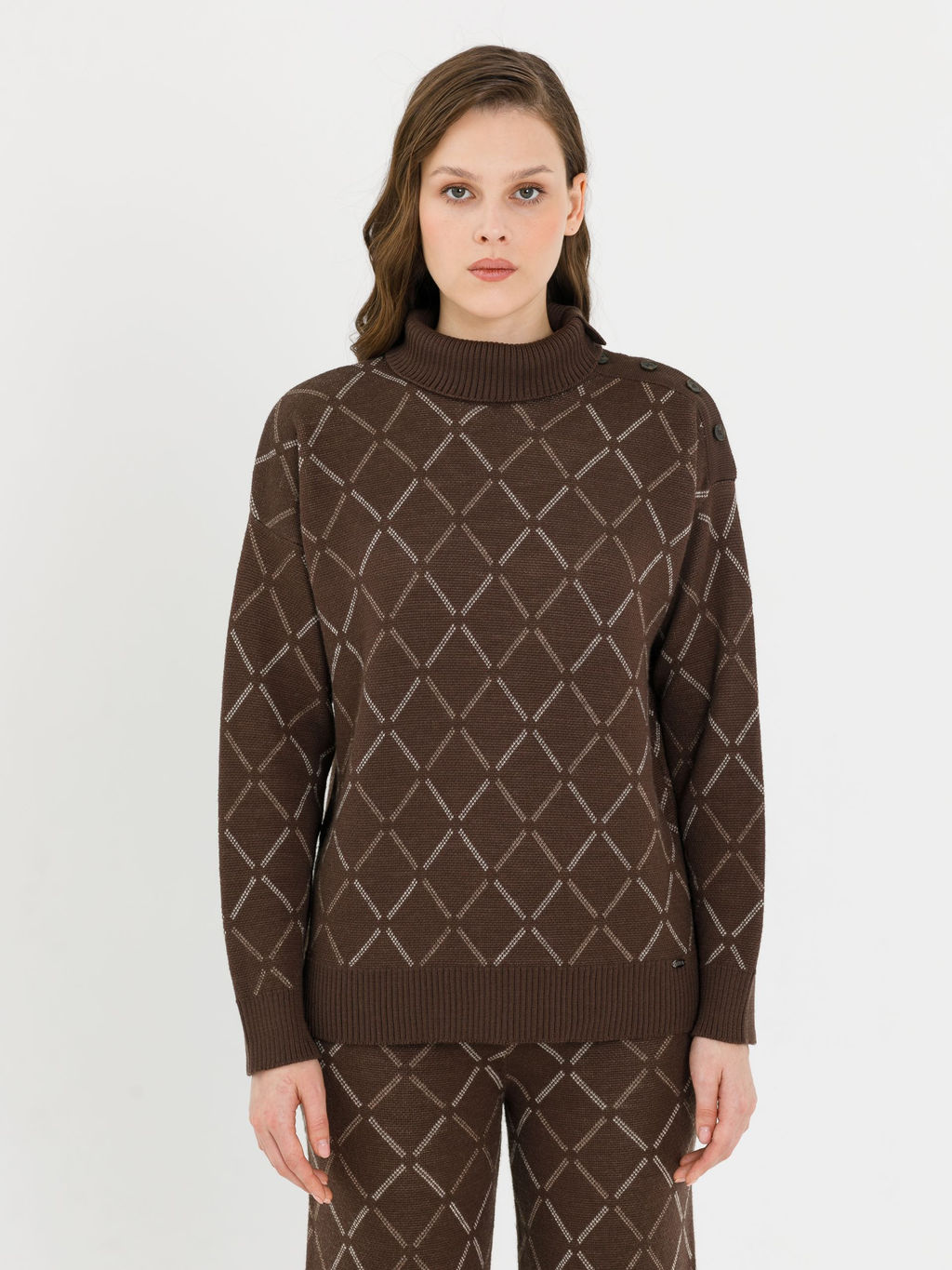 Джемпер вязаный