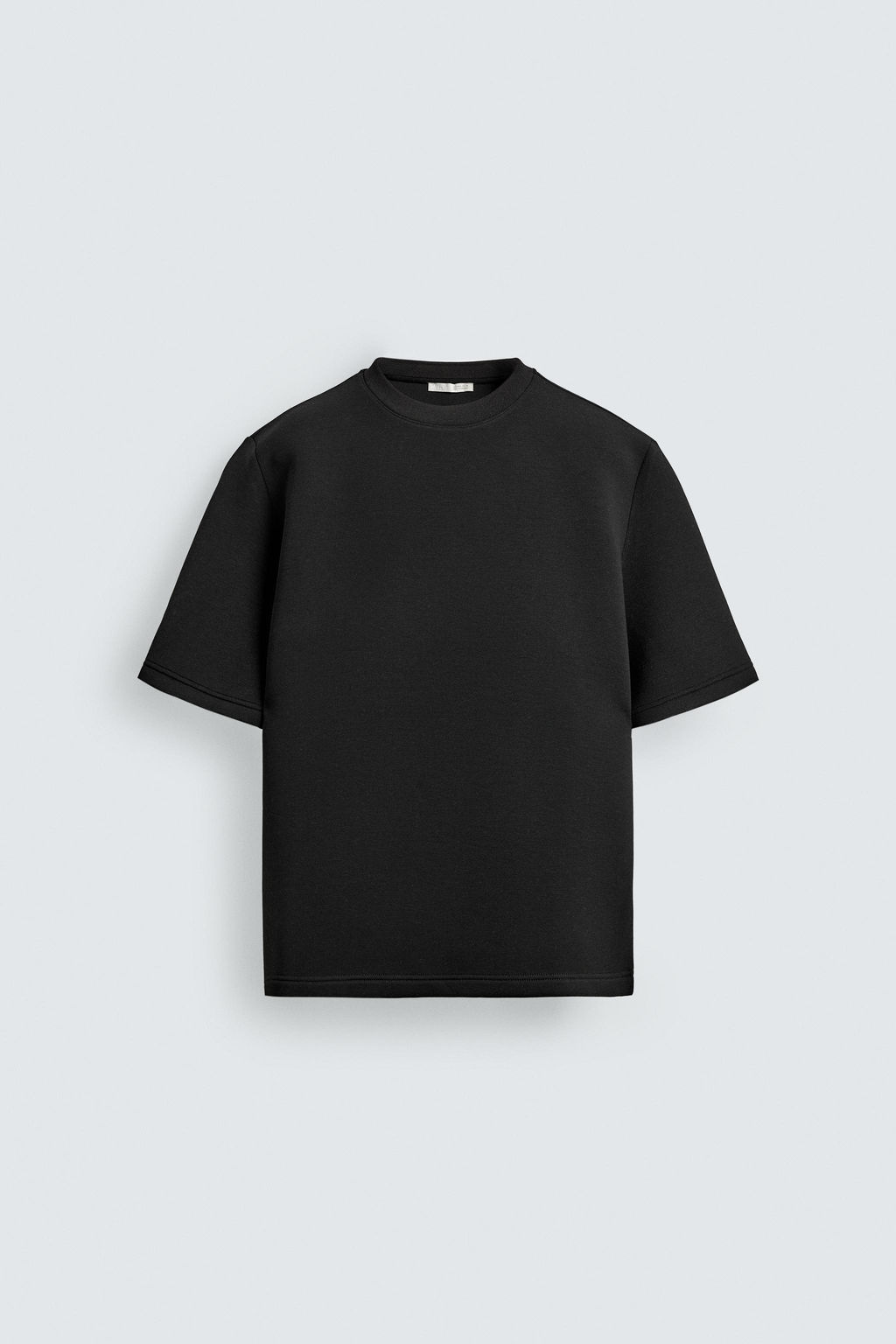 SUDADERA RELAXED FIT T?CNICA / Negro - Zara фото 8