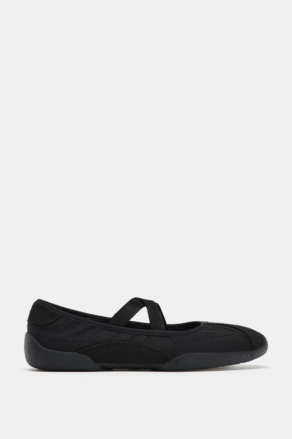 BAILARINA DEPORTIVA TIRAS EL?STICAS / Negro - Zara фото 3