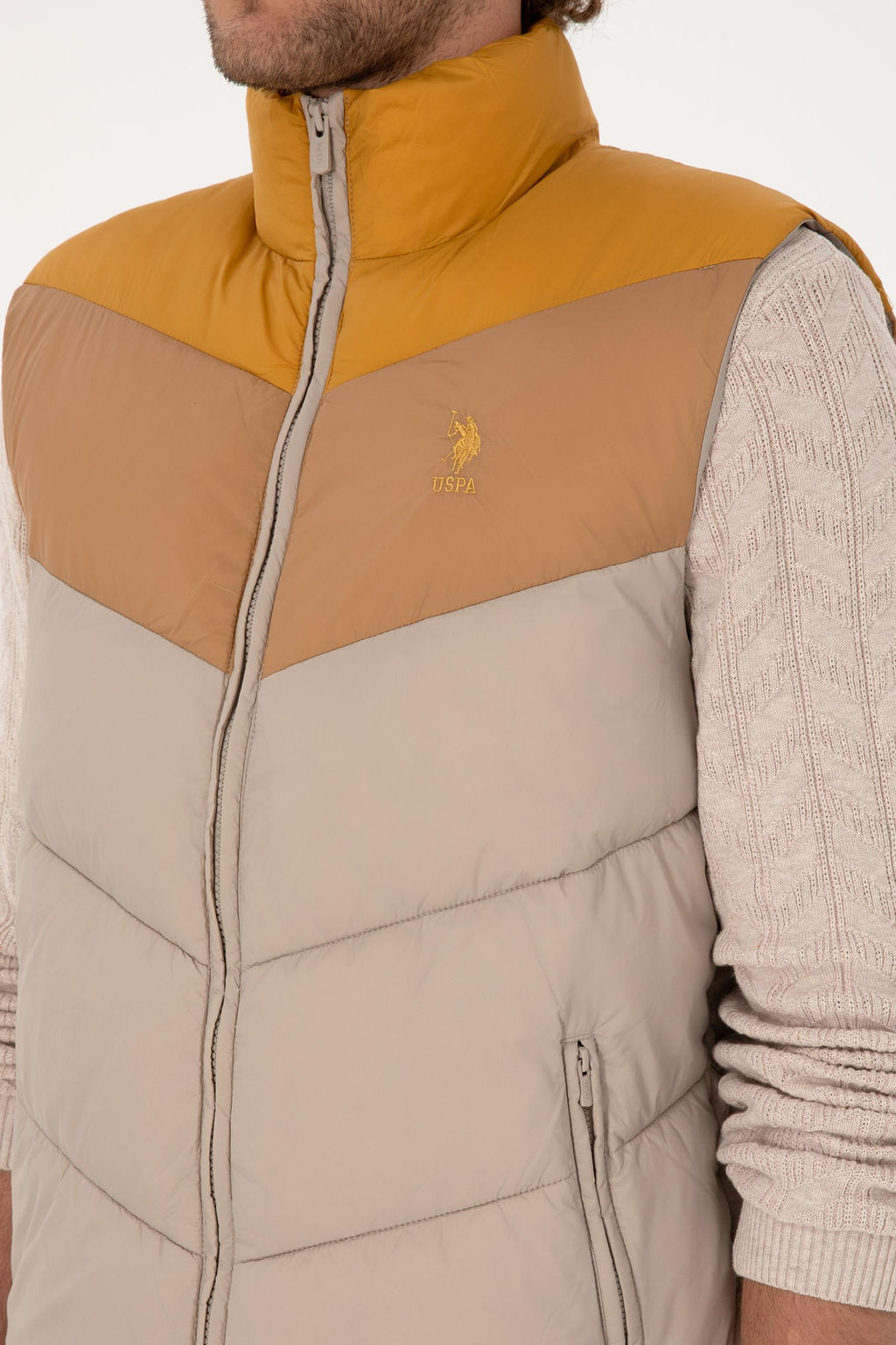 Erkek Camel Yelek Sepette S_rpriz _ndirim - U.s. polo assn фото 7