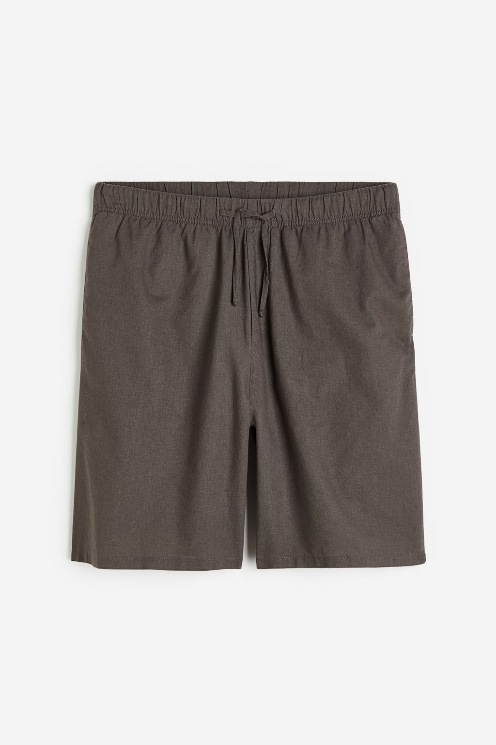 Pantalon corto en mezcla de lino Relaxed Fit