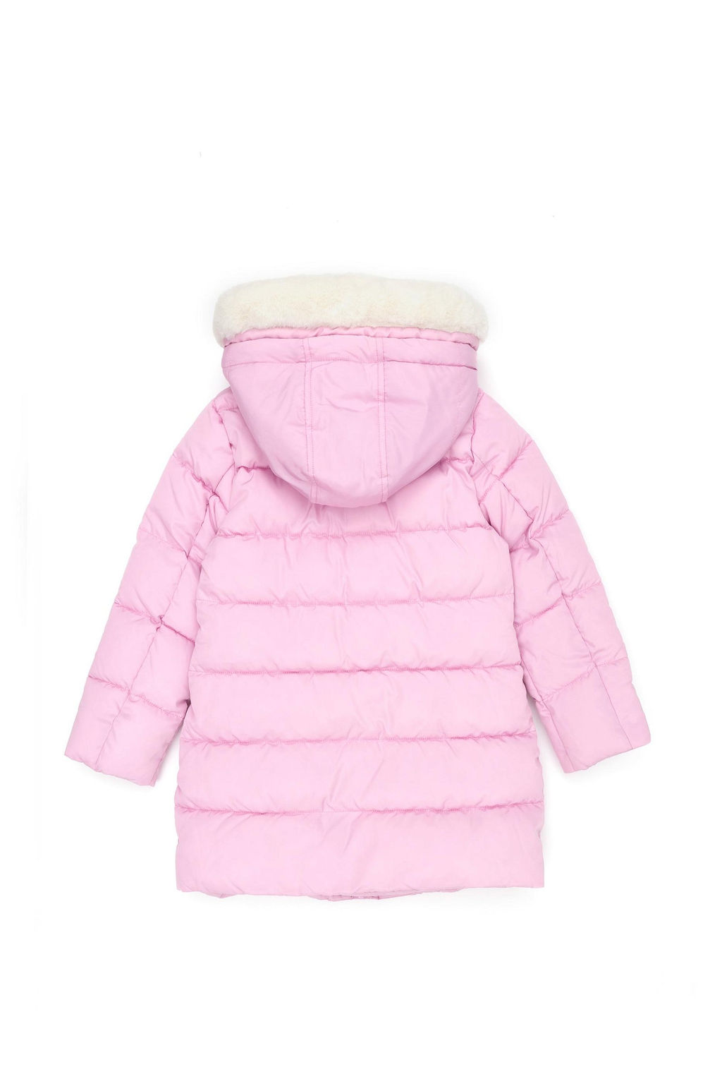 U. S. Polo Assn Сиреневое пальто с капюшоном для девочки - U.s. polo assn фото 5