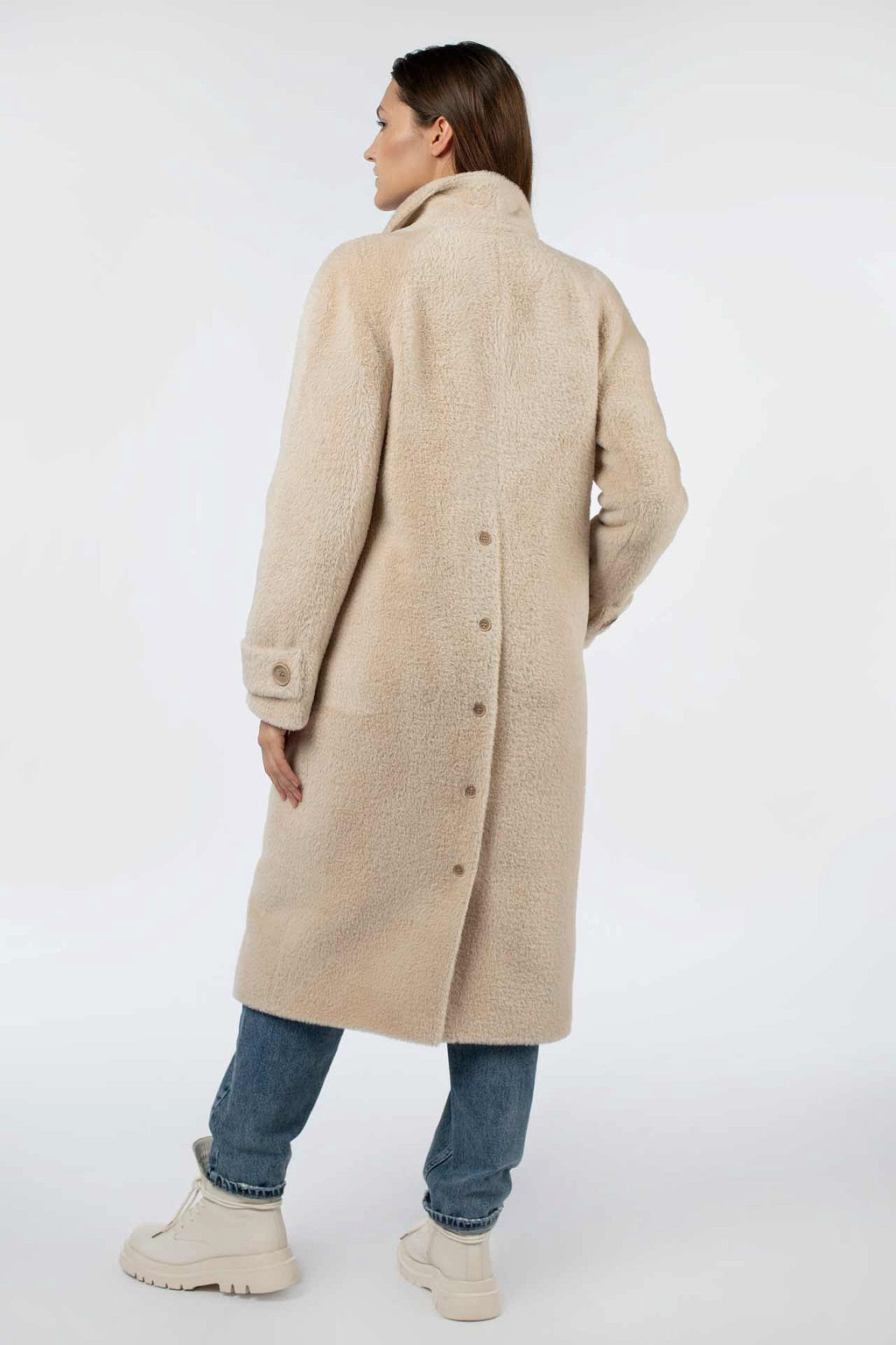 02-3143 Пальто женское утепленное - El podio фото 5