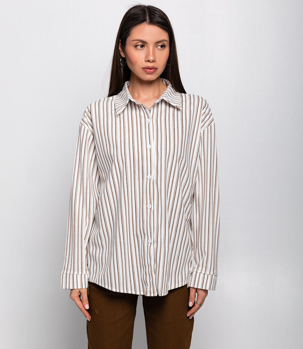 Рубашка #КТ8843 (1), белый - Dommod фото 6