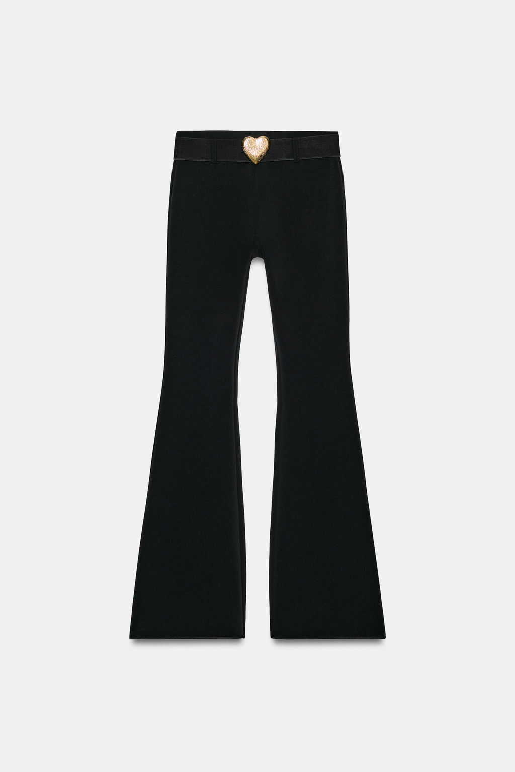 STRETCH TROUSERS WITH HEART BELT - Zara фото 3