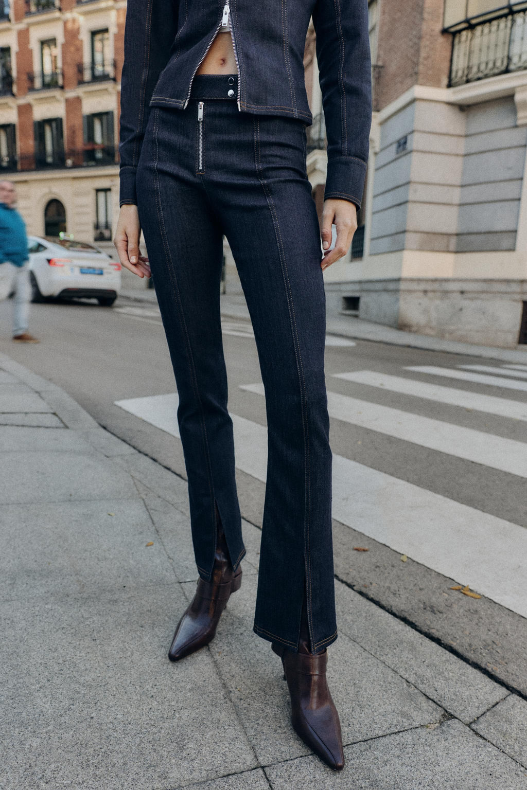 Z1975 MID-WAIST SKINNY JEANS - Zara фото 2