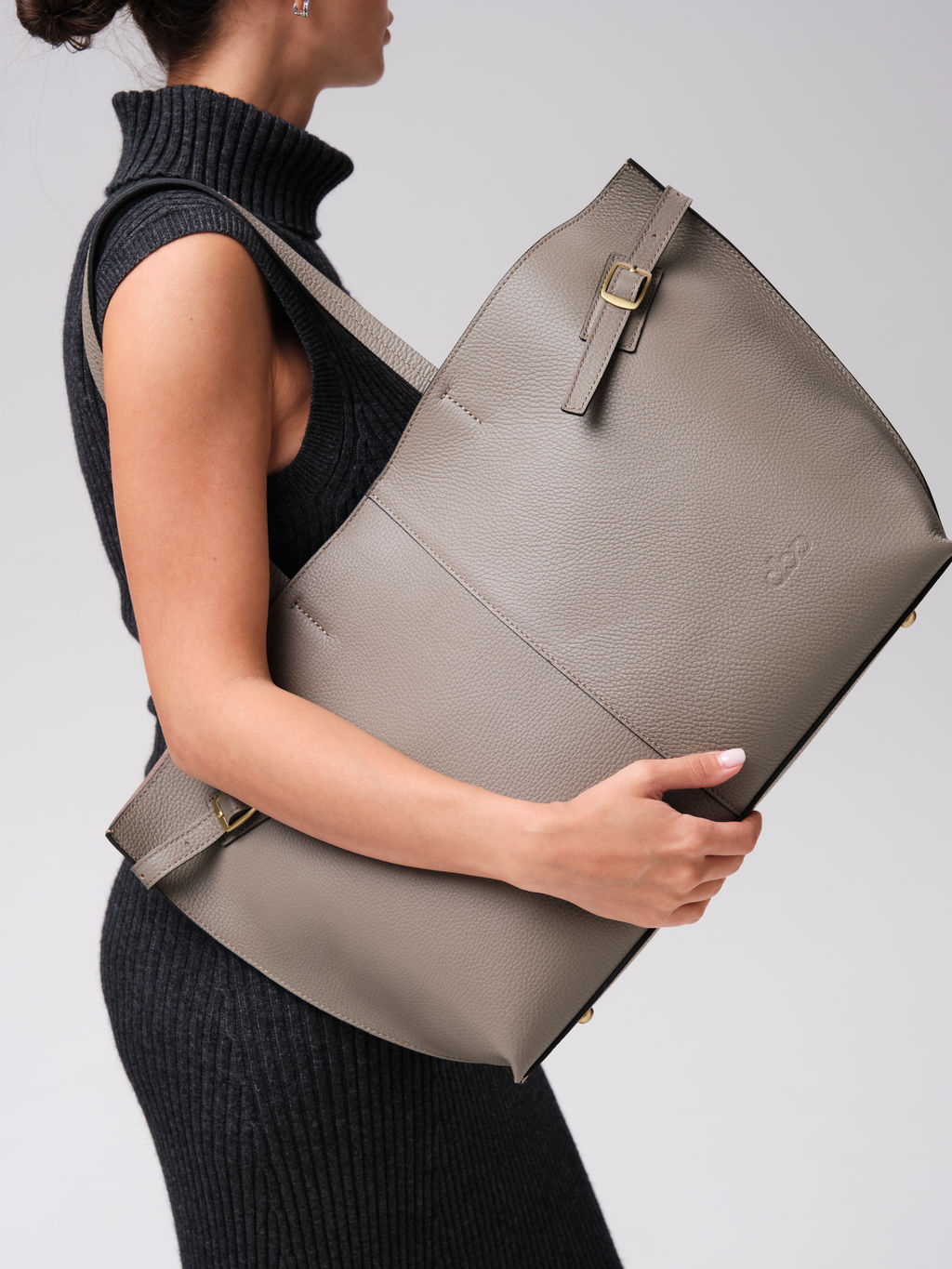 Сумка Laura DBR 31170 серо-коричневый  фото 4