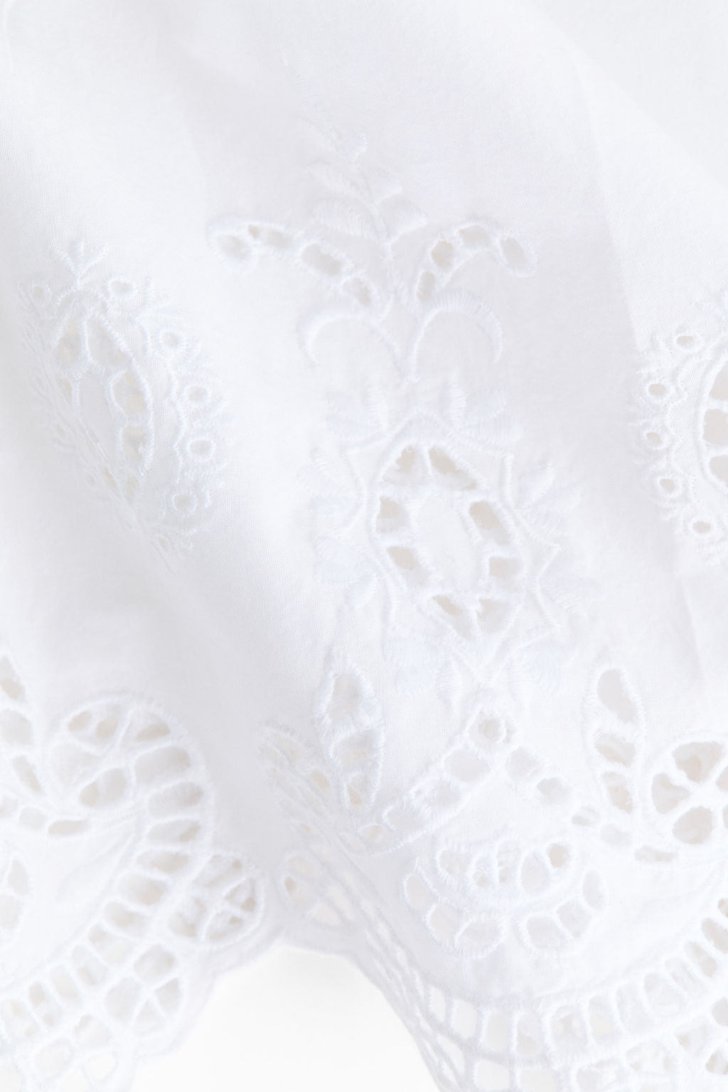 Falda en bordado ingl?s con cord?n de ajuste - H&m фото 3
