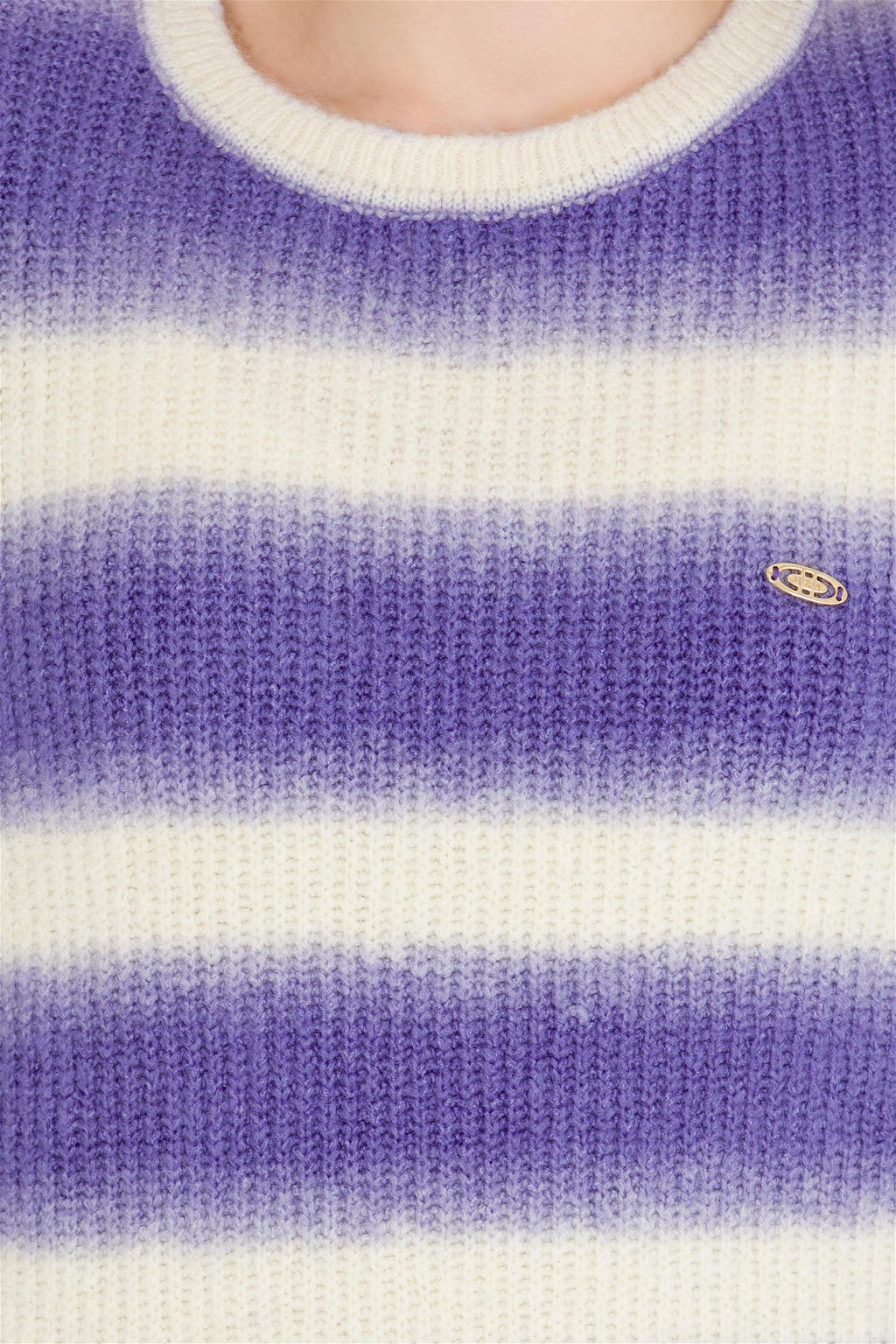 Женский сиреневый свитер с круглым вырезом Неожиданная скидка в корзине - U.s. polo assn фото 6