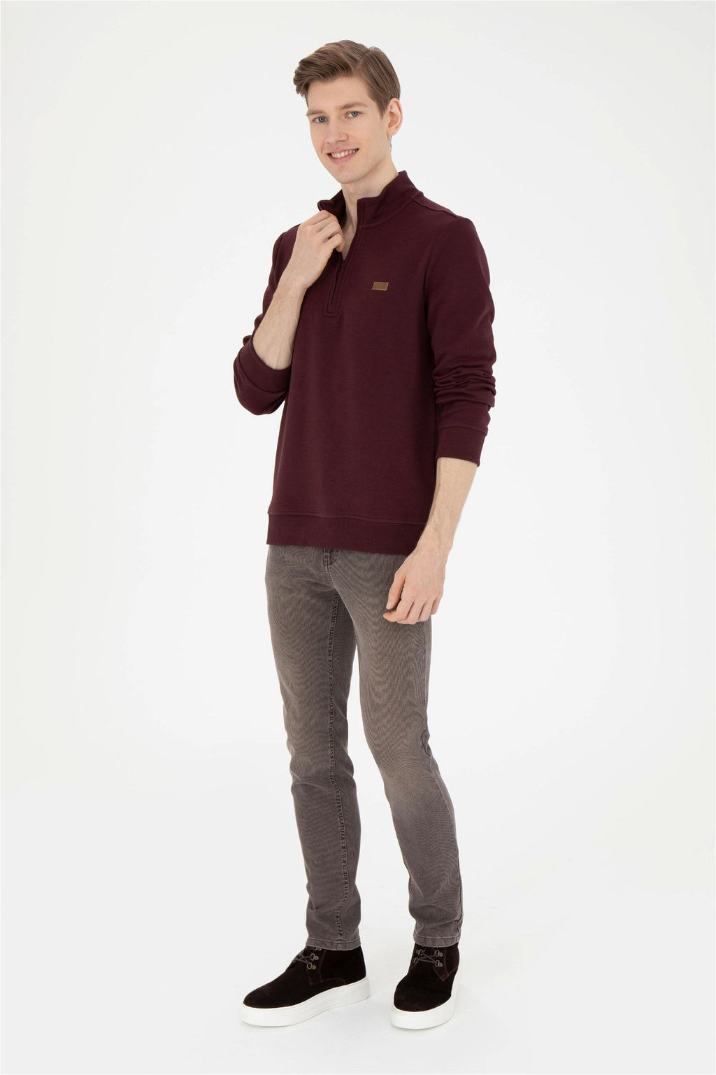 Мужские коричневые джинсовые брюки - U.s. polo assn фото 3