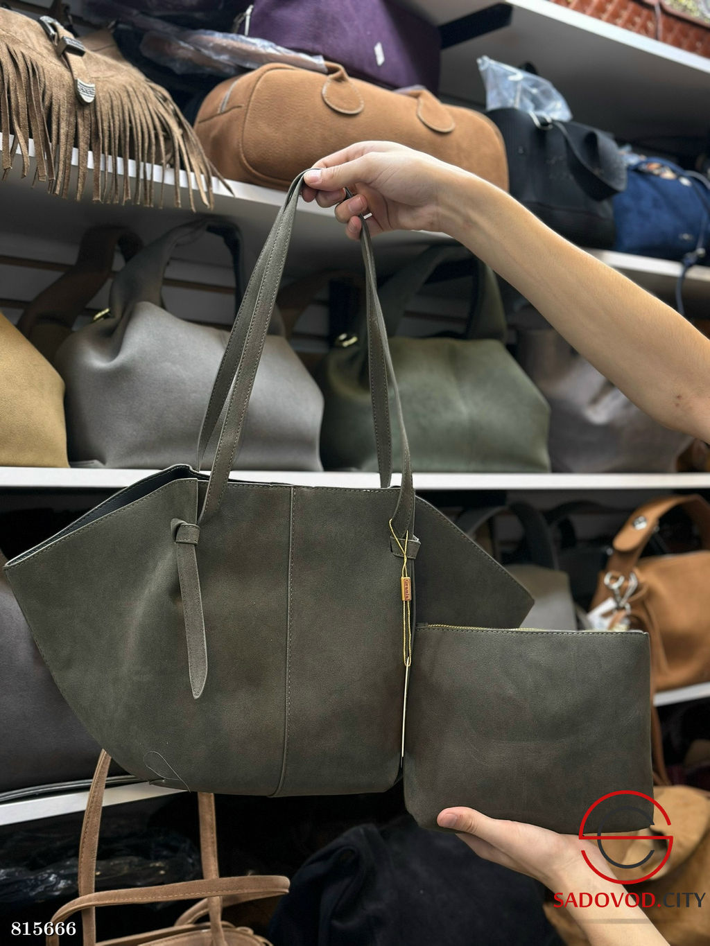 Сумка женская из замши - Bruno фото 2