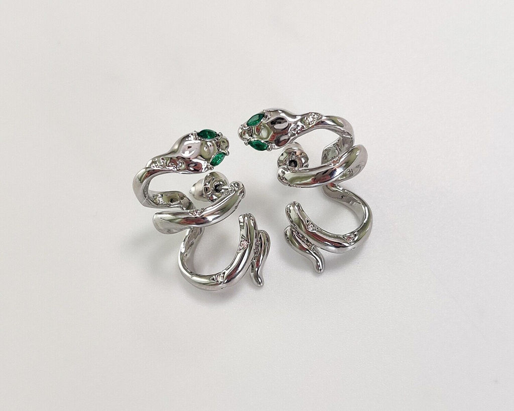 Серьги ЗМЕЙКА - Vel vett фото 4