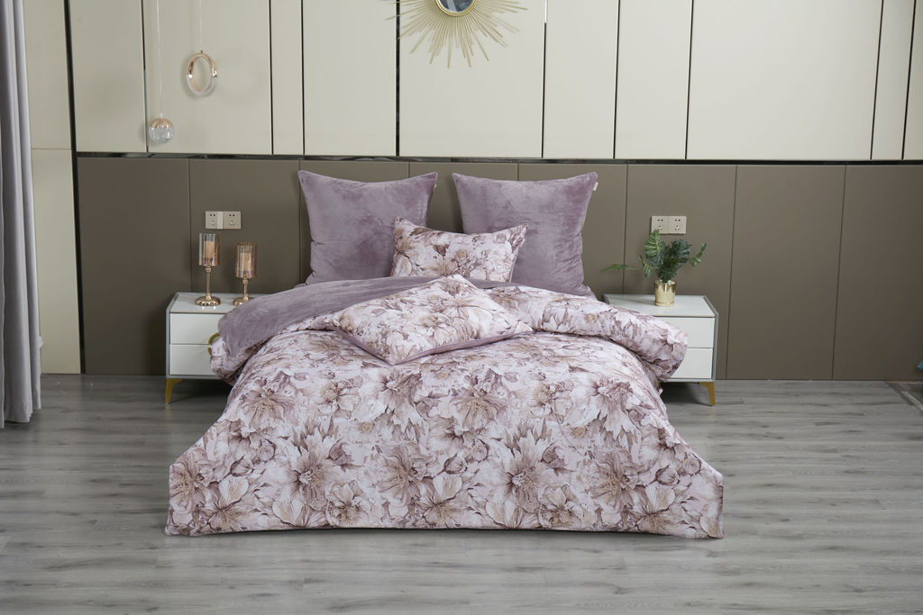 Комплект с одеялом Хиллари (пыльная роза) ABC Egypt Cotton