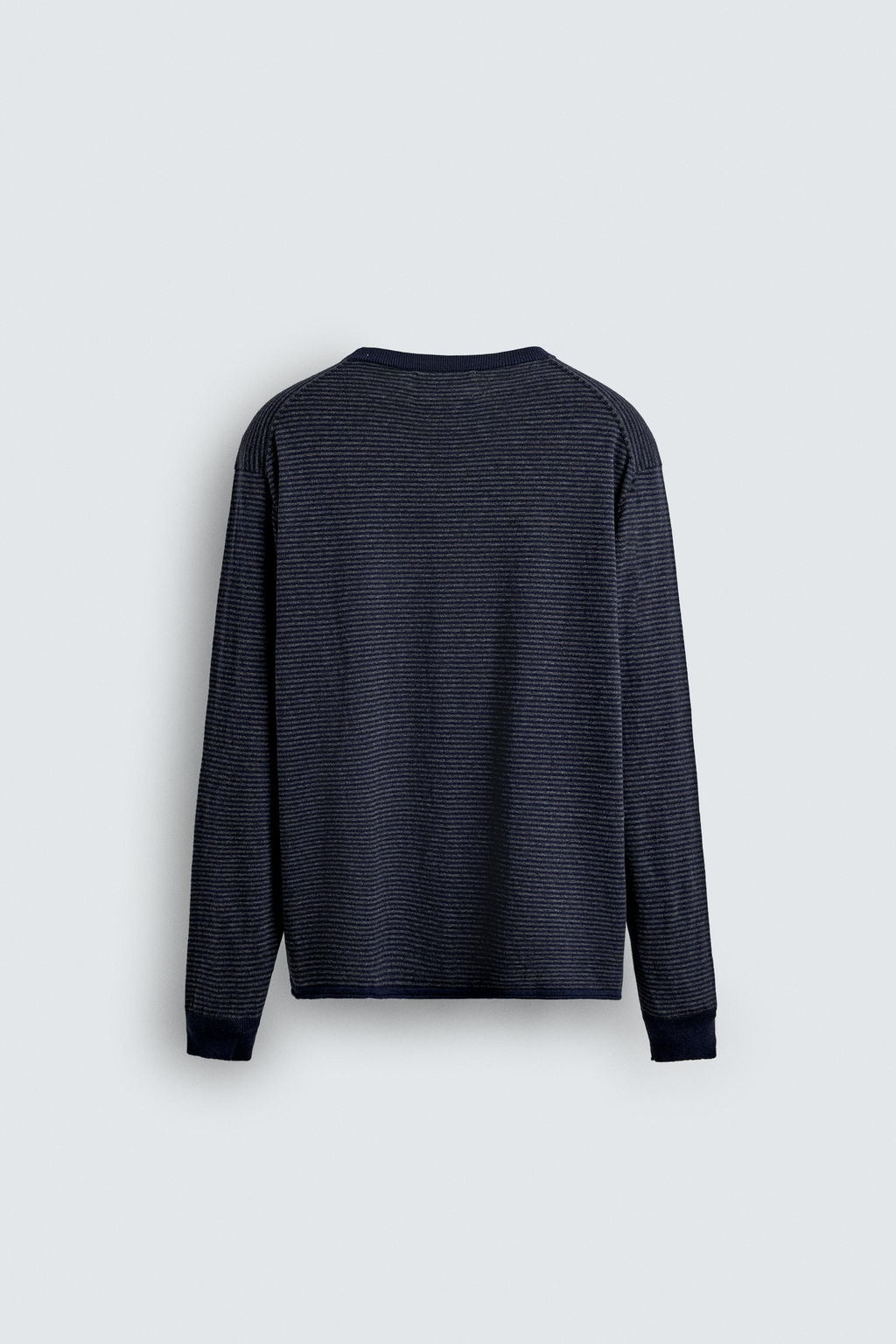 COTTON - CASHMERE STRIPED SWEATER - Zara фото 8