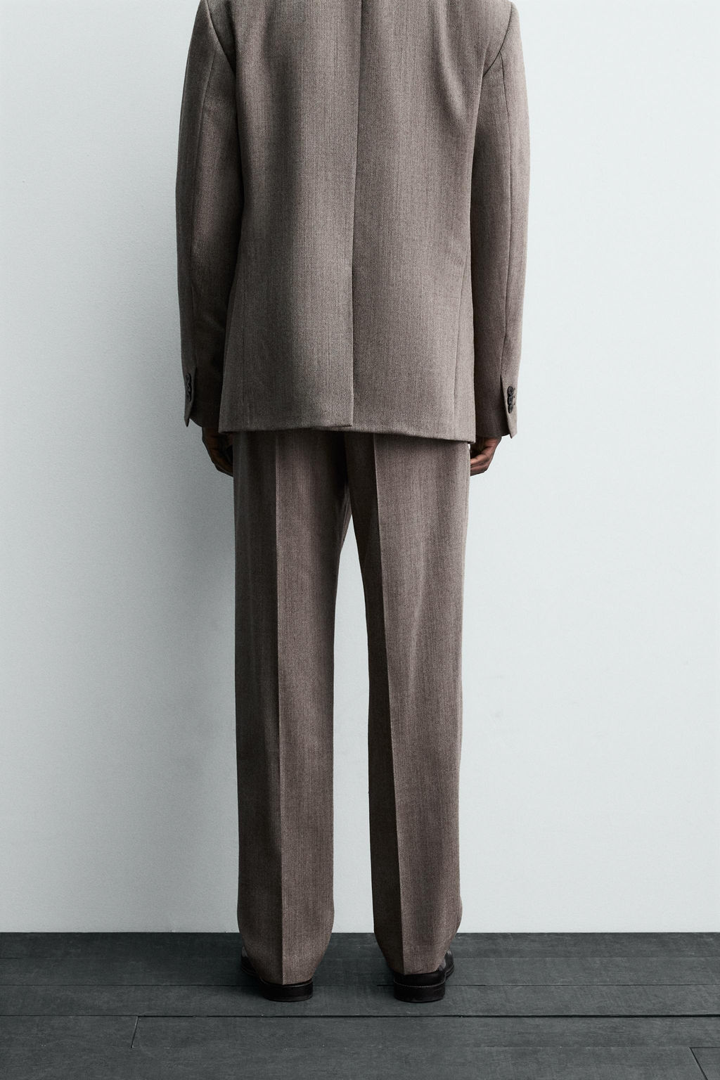 100% WOOL SUIT TROUSERS - Zara фото 2