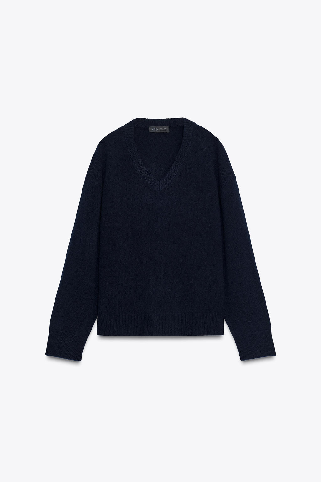 100% WOOL V-NECK JUMPER - Zara фото 4