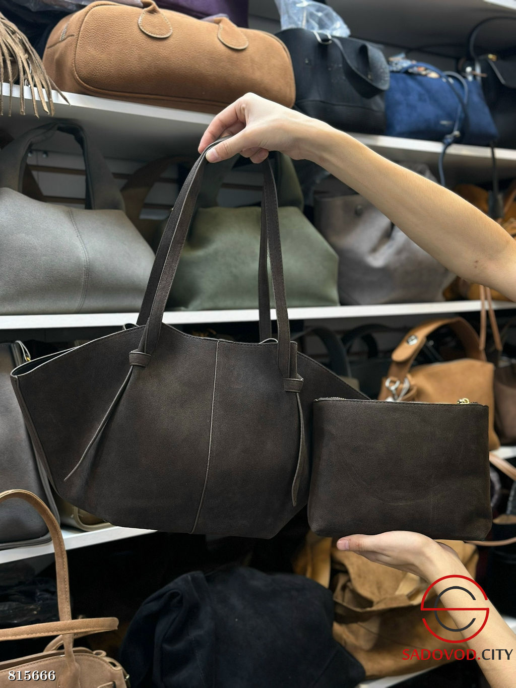 Сумка женская из замши - Bruno фото 6