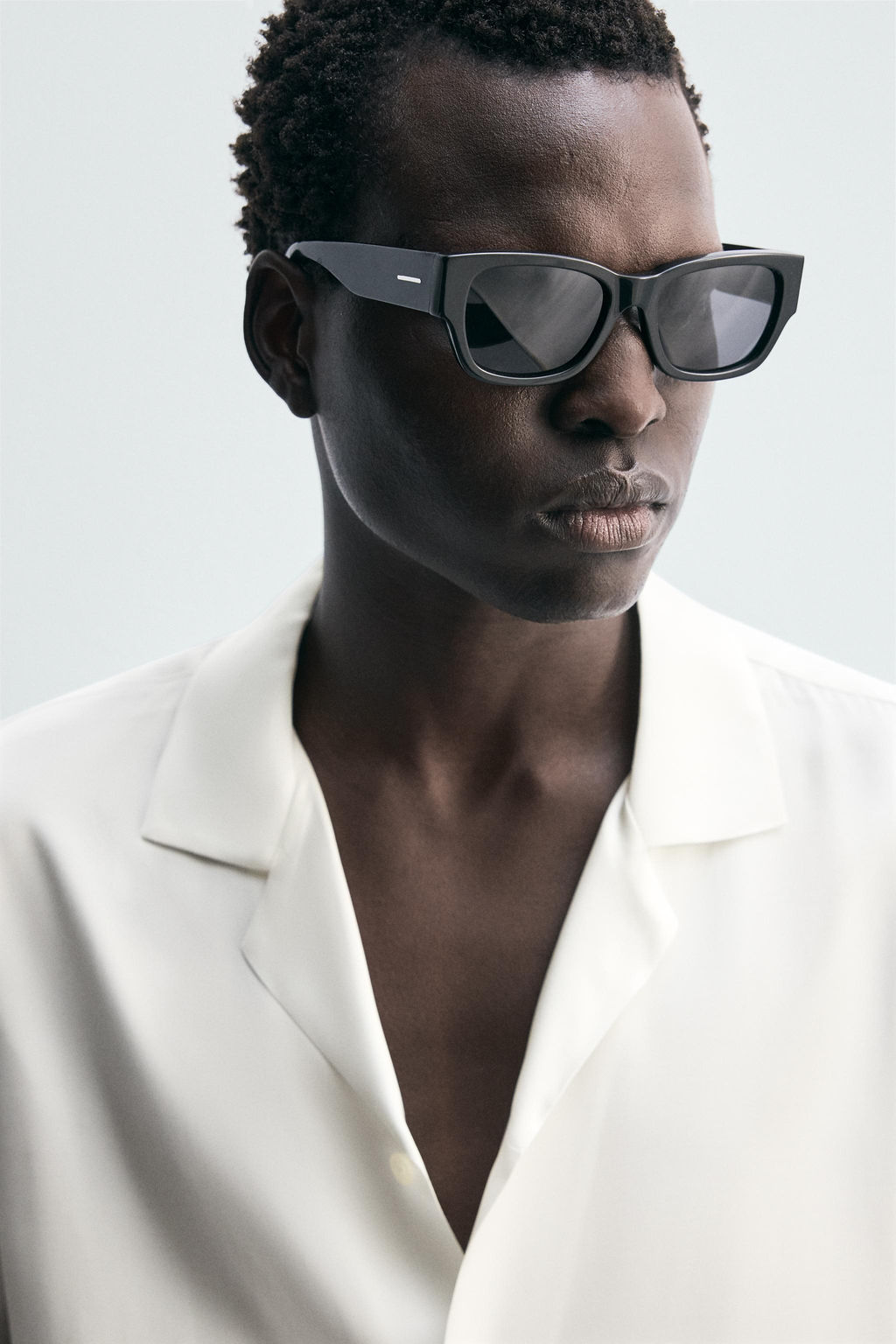 REGULAR FIT SATIN SHIRT - Zara фото 5