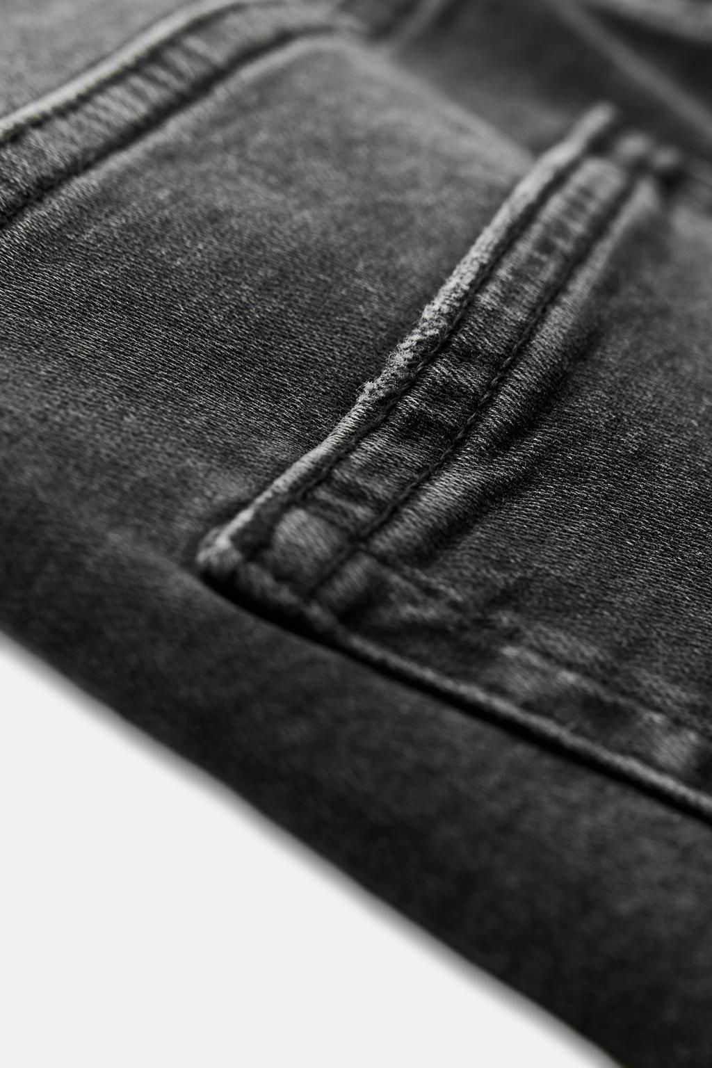 ZW COLLECTION RELAXED SLIM FIT MID-RISE JEANS - Zara фото 13