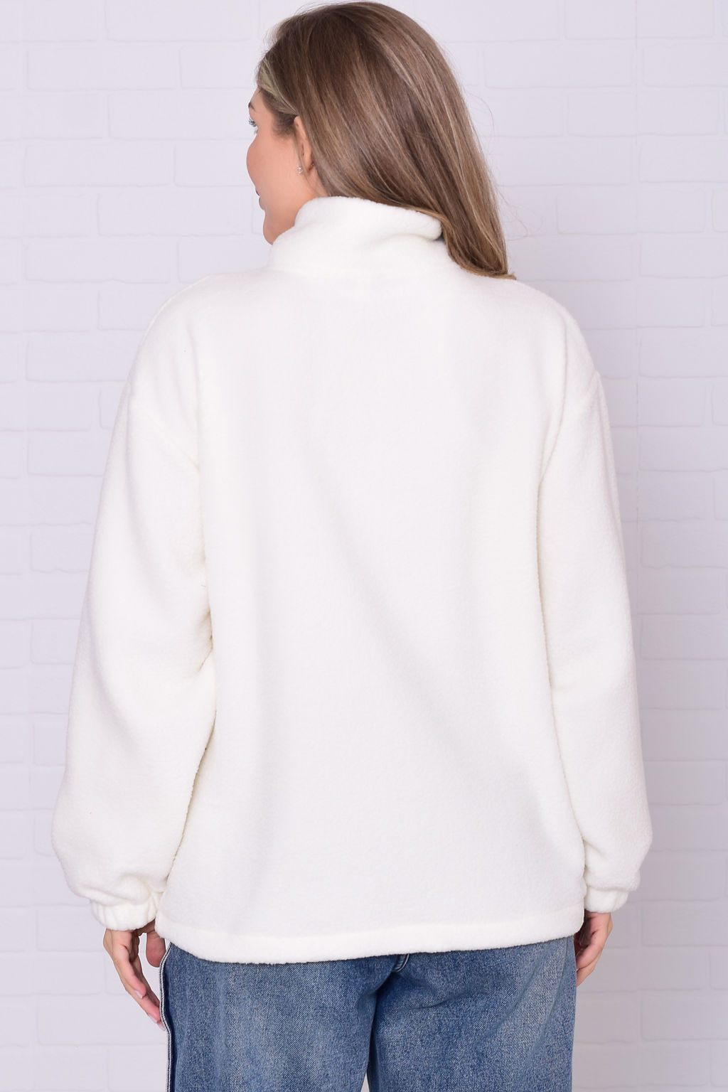 Толстовка женская 6-225 из флиса - Новое кимоно фото 10