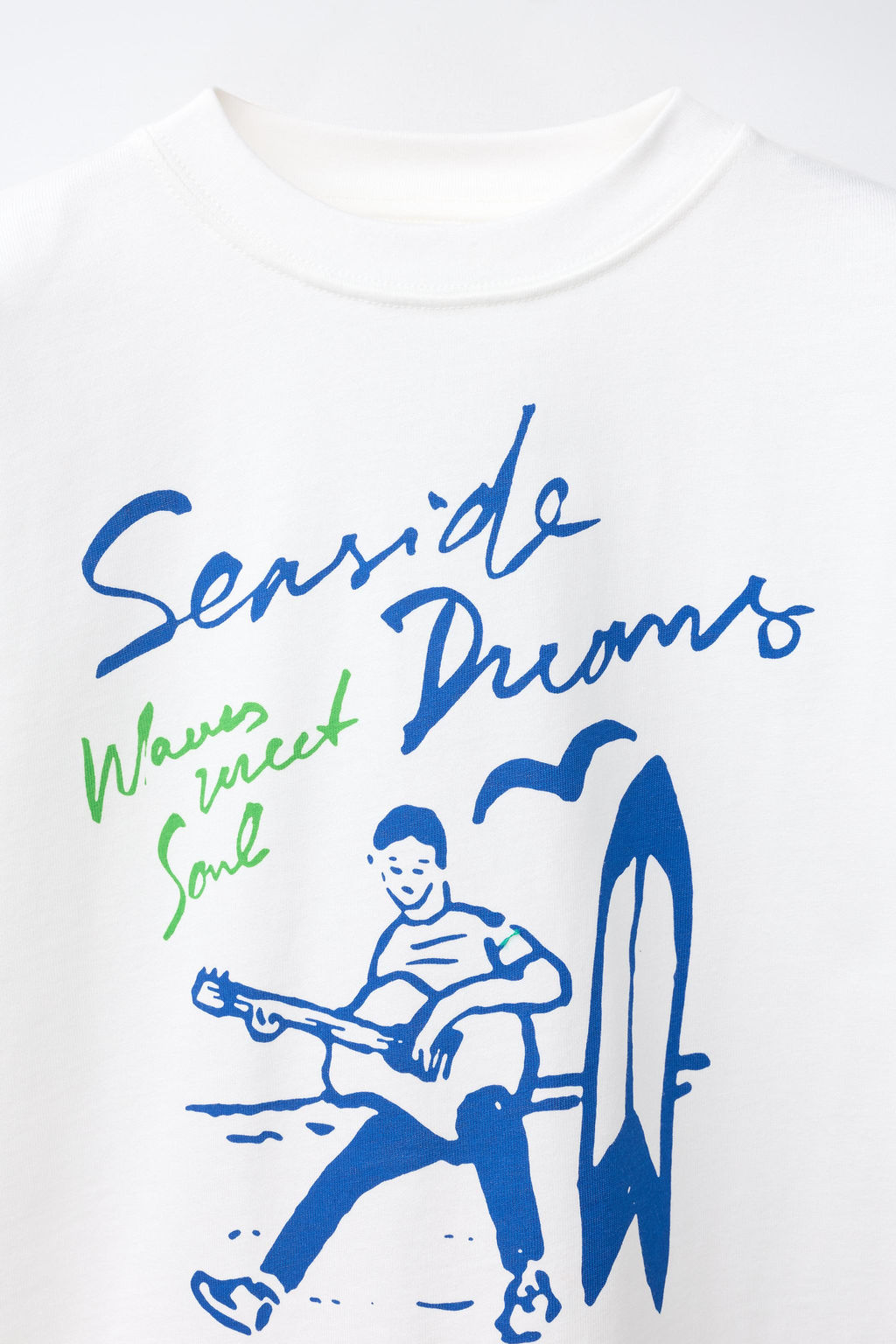 CAMISETA ESTAMPADO TEXTO / Blanco