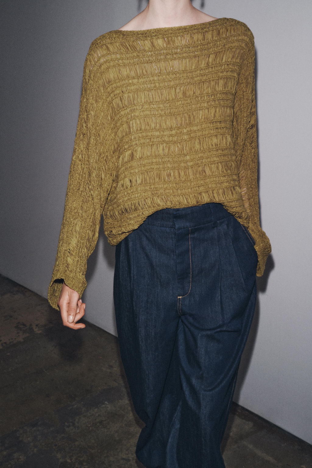 RIBBON KNIT SWEATER - Zara фото 4