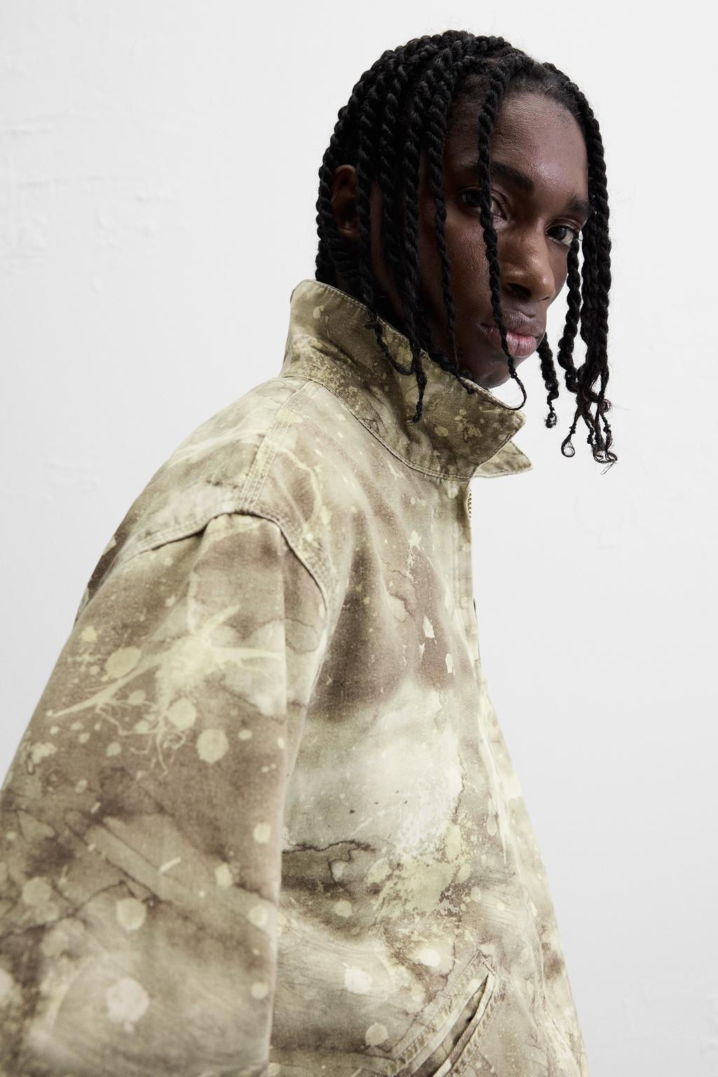 ABSTRACT PRINT JACKET - Zara фото 5