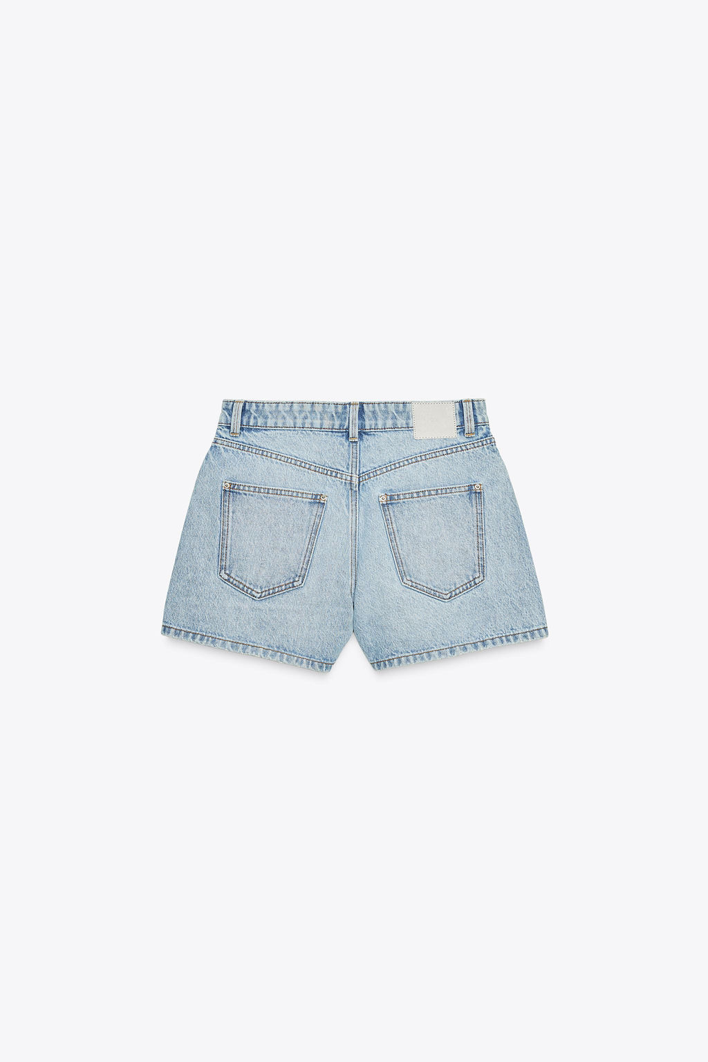 Z1975 MID-WAIST MOM FIT SHORTS - Zara фото 5