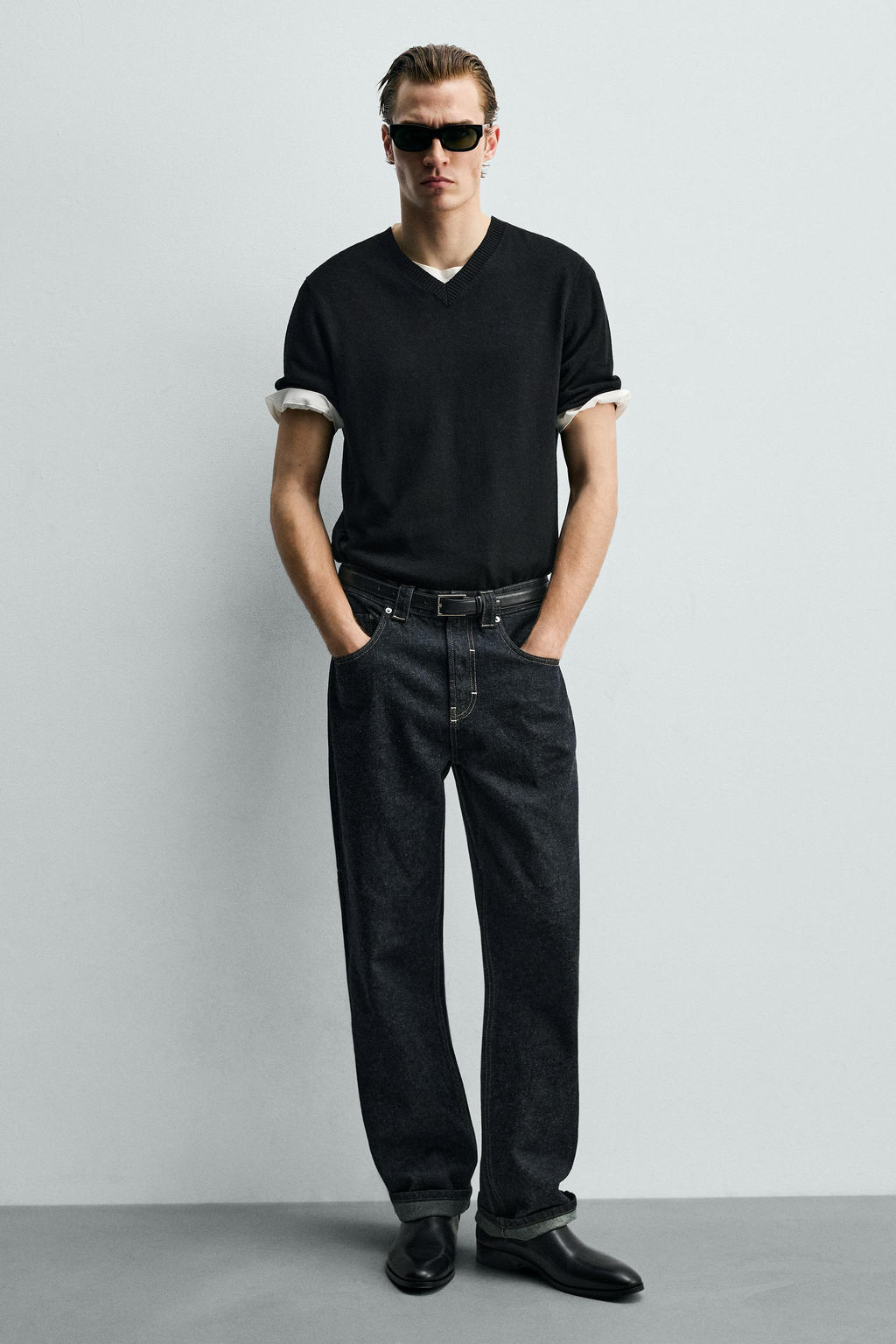 BOTA CHELSEA PUNTA / Negro - Zara фото 2