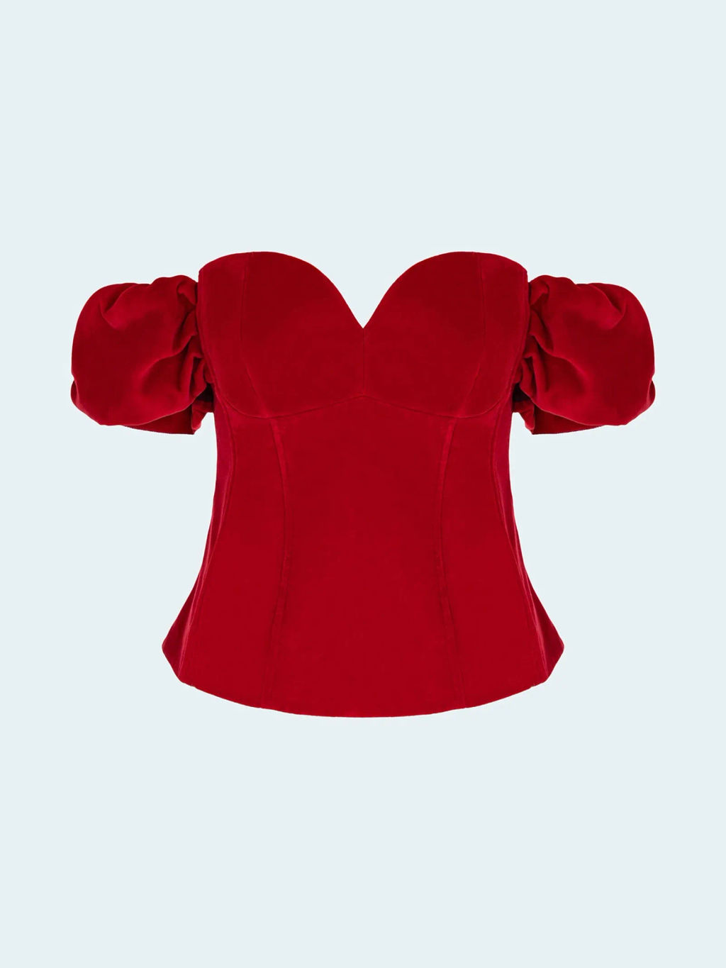 Топ из бархата - Emka фото 5