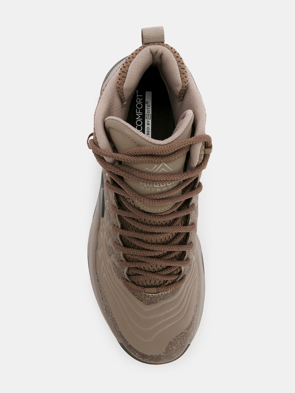 Мужские высокие кроссовки REEBOK KITARI DMX Артикул 4495763, серо-коричневый