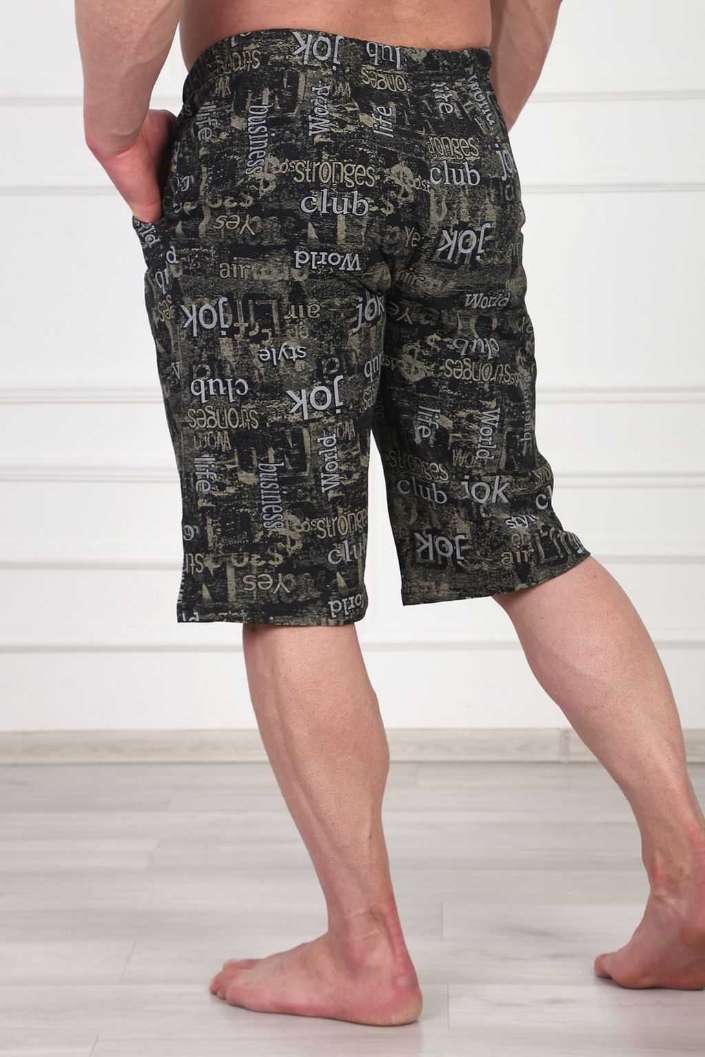 Бриджи мужские Ассортимент хлопковые - Оптима фото 5