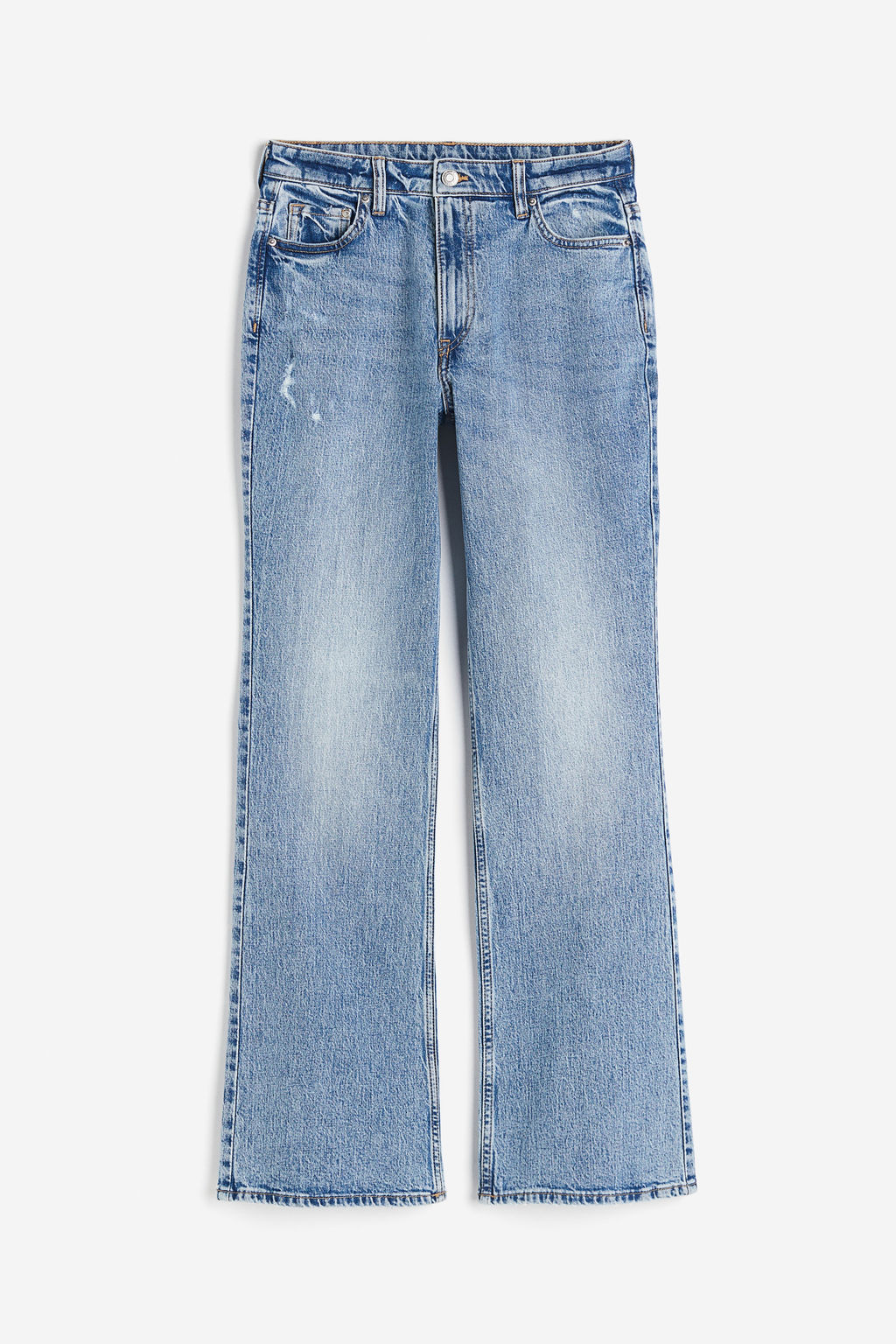 Curvy Fit Bootcut High Jeans - H&m фото 8