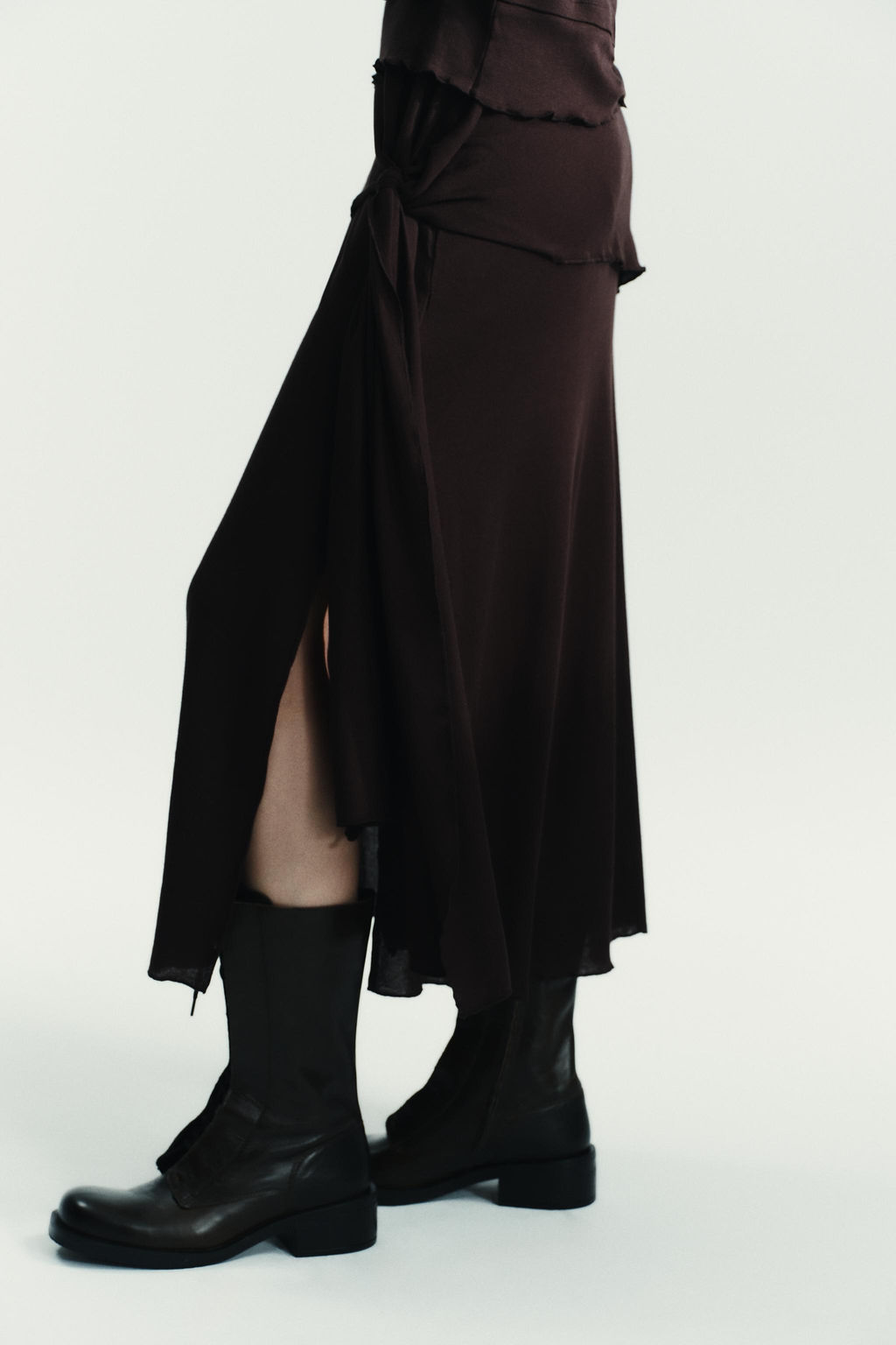 SOFT MIDI SKIRT - Zara фото 4