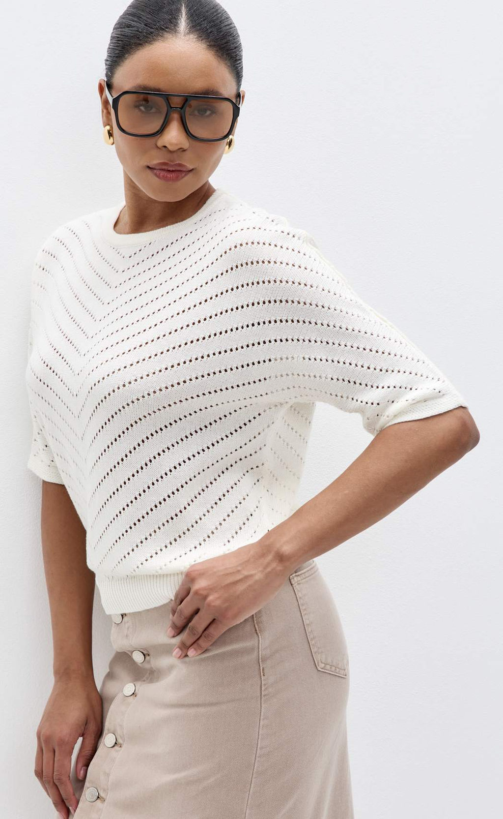 Джемпер F612-1580 milk - Fine joyce фото 8